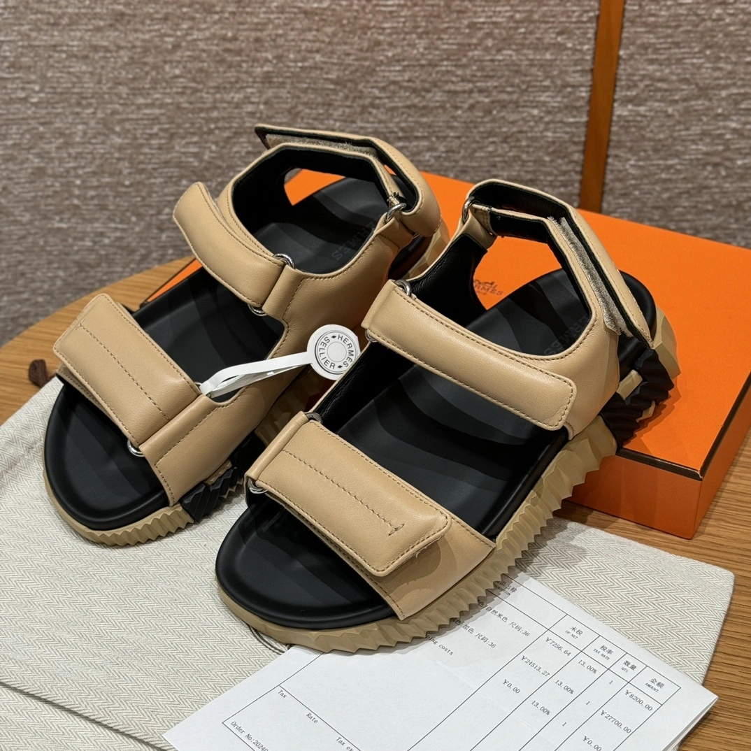 COCO-- H5r75s H242181Z BA3 Calfskin Robber outsole item:E-X230F1216