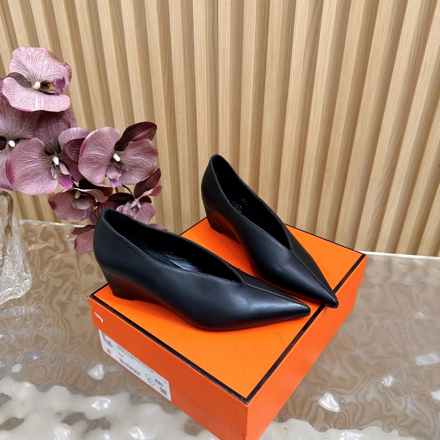 COCO-- H5r75s H252017Z 023 V cowhide sheepskin Heel height：5cm item:E-X198J1718