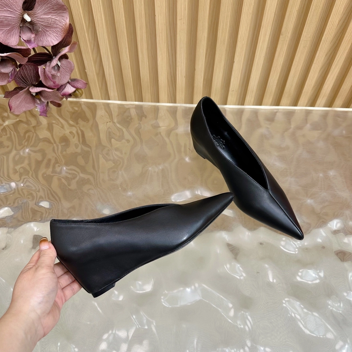 COCO-- H5r75s H252017Z 023 V cowhide sheepskin Heel height：5cm item:E-X198J1718