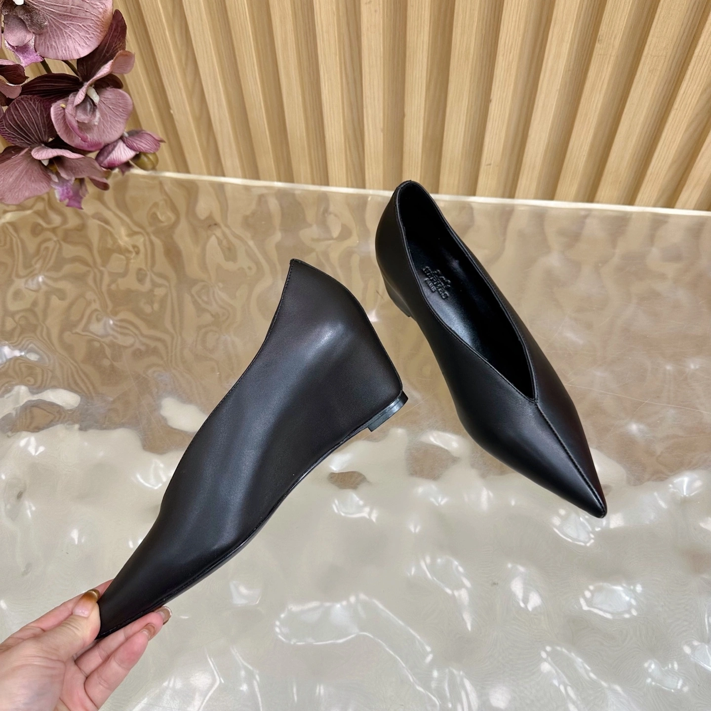 COCO-- H5r75s H252017Z 023 V cowhide sheepskin Heel height：5cm item:E-X198J1718