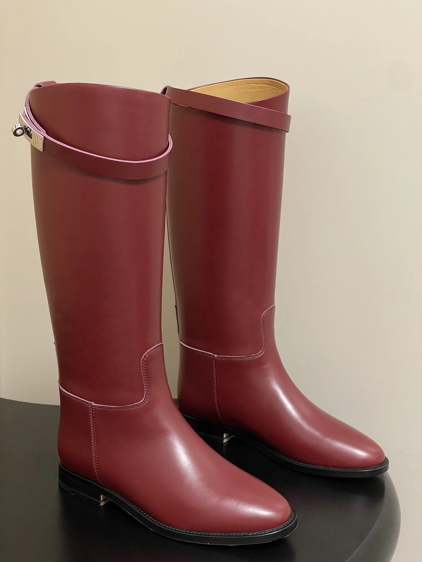 COCO-- H5r75s H252192Z L1 cowhide kelly Jumping Heel height：2CM item:E-X000J2812