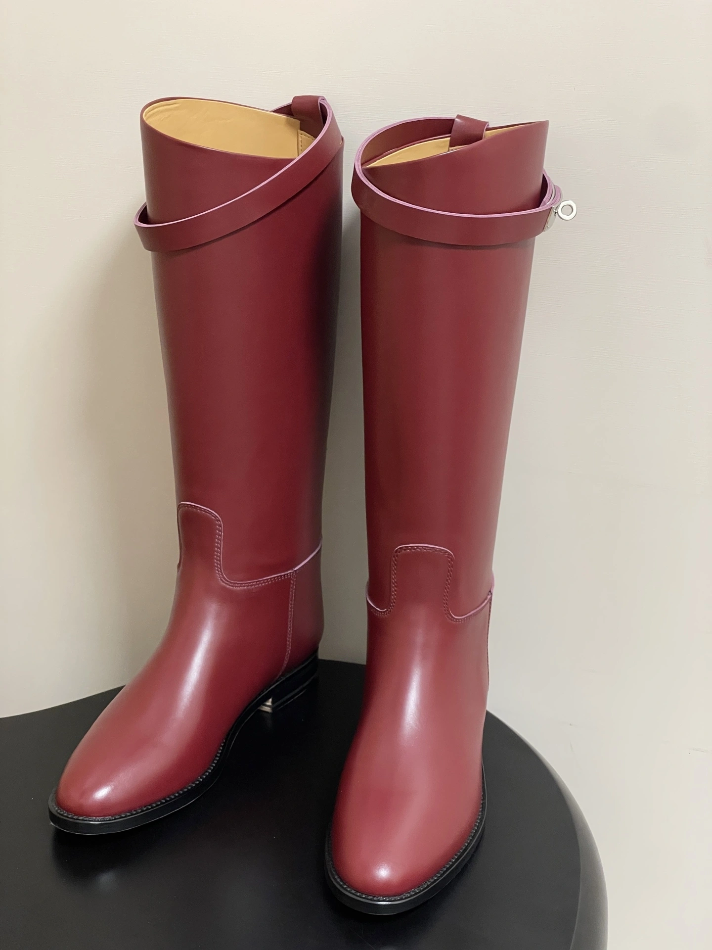 COCO-- H5r75s H252192Z L1 cowhide kelly Jumping Heel height：2CM item:E-X000J2812