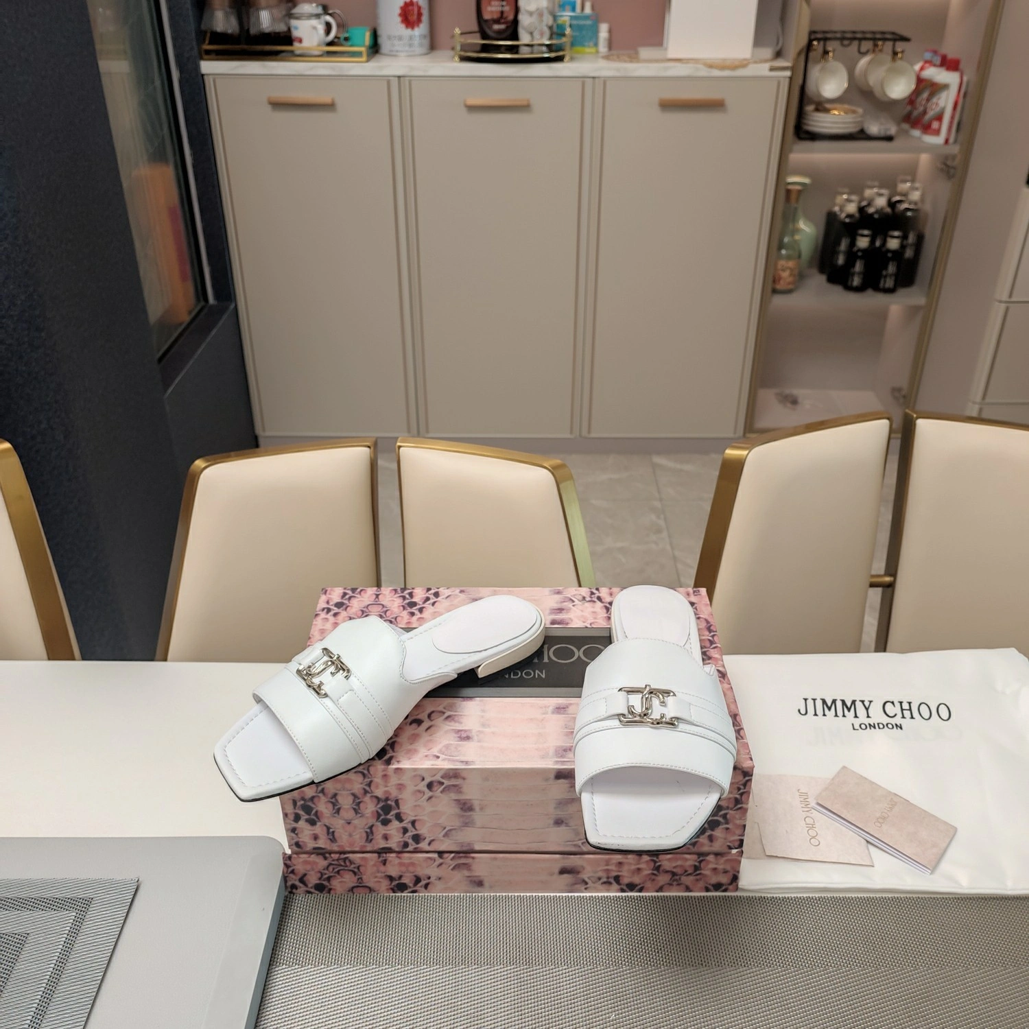 COCO-- Ji77y 3ho5 NAKOFLATNJL Heel height：2CM cowhide sheepskin item:E-X158D4089