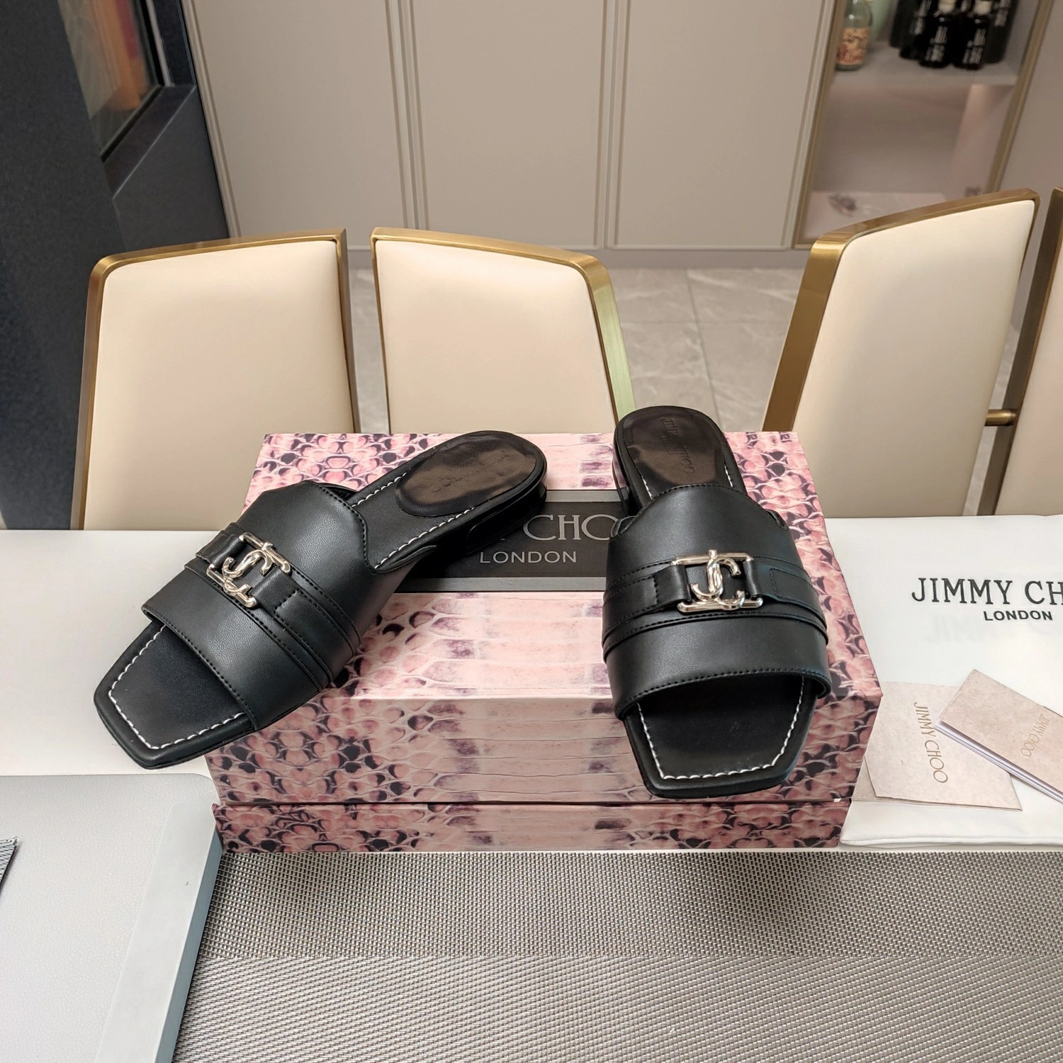COCO-- Ji77y 3ho5 NAKOFLATNJLB Heel height：2CM cowhide sheepskin item:E-X158D4088