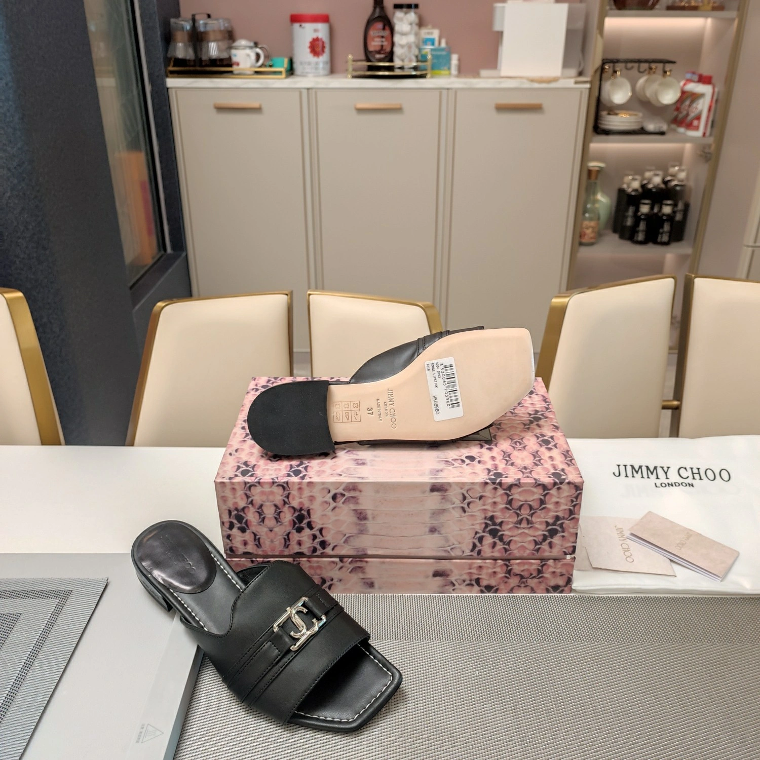 COCO-- Ji77y 3ho5 NAKOFLATNJLB Heel height：2CM cowhide sheepskin item:E-X158D4088