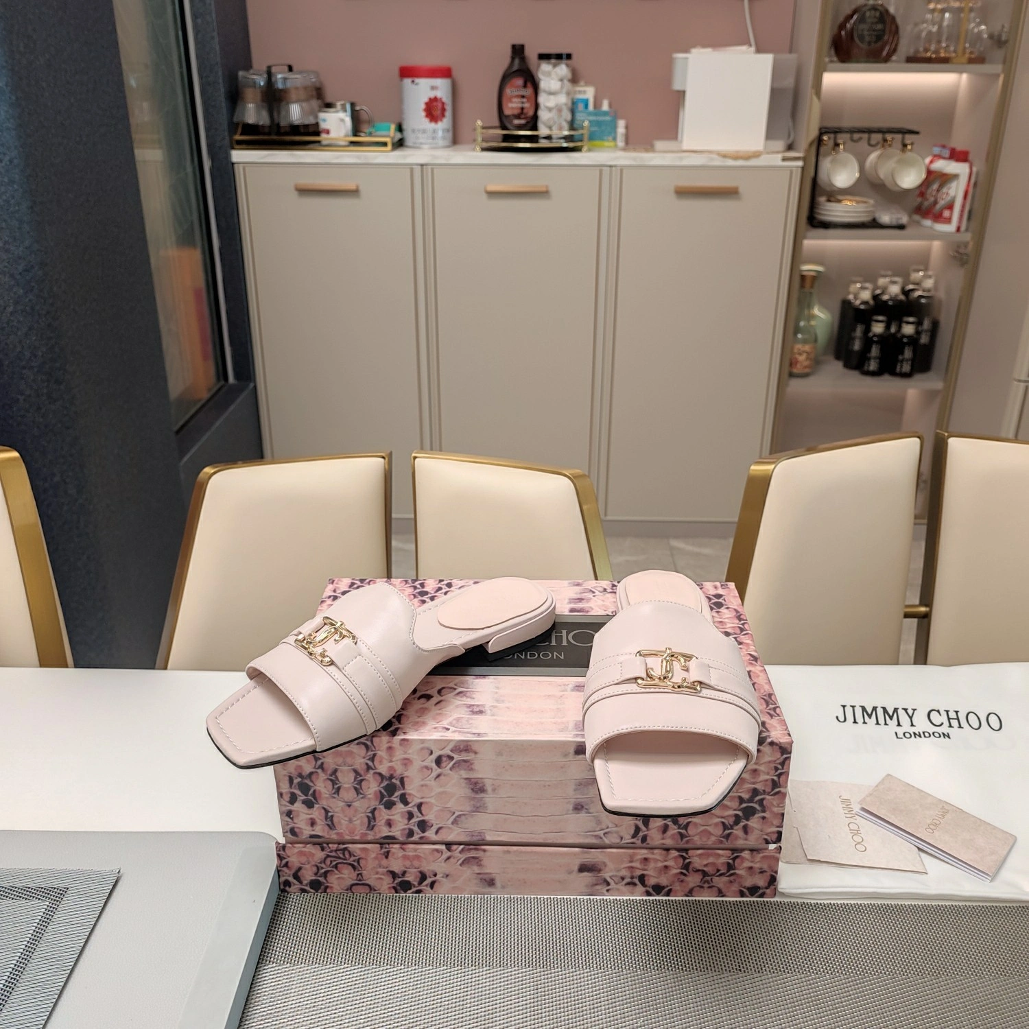 COCO-- Ji77y 3ho5 NAKOFLATNJLM Heel height：2CM cowhide sheepskin item:E-X158D4090