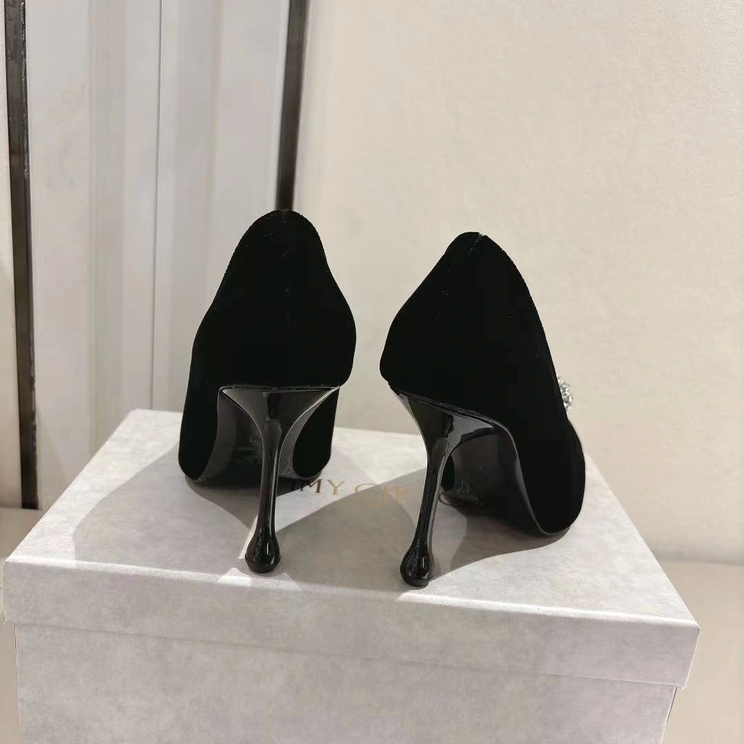 COCO-- Ji77y 3ho5 ORBPUMP95 Heel height：10CM cowhide sheepskin item:E-X194D4049