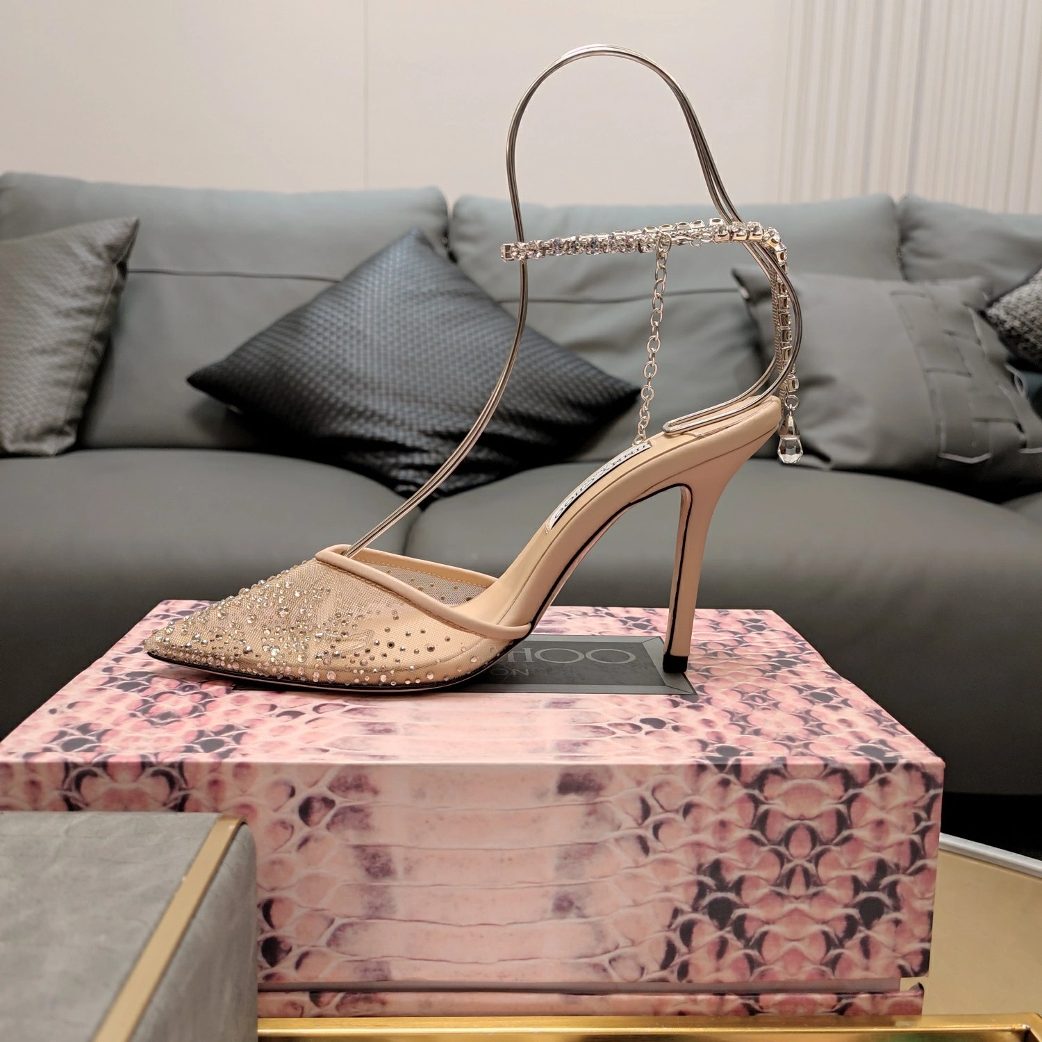 COCO-- Ji77y 3ho5 SAEDA100BGM Heel height：10CM cowhide sheepskin item:E-X158D4078