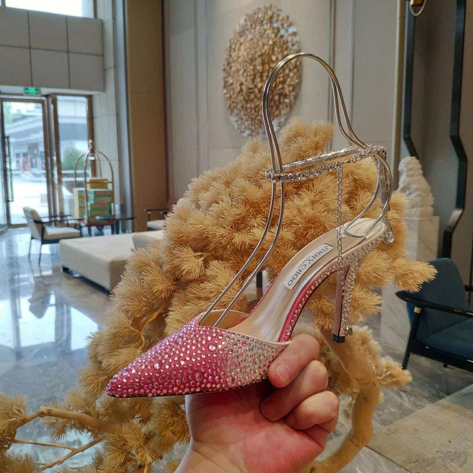 COCO-- Ji77y 3ho5 SAEDA100ZPJ Heel height：10CM cowhide sheepskin item:E-X158D4075