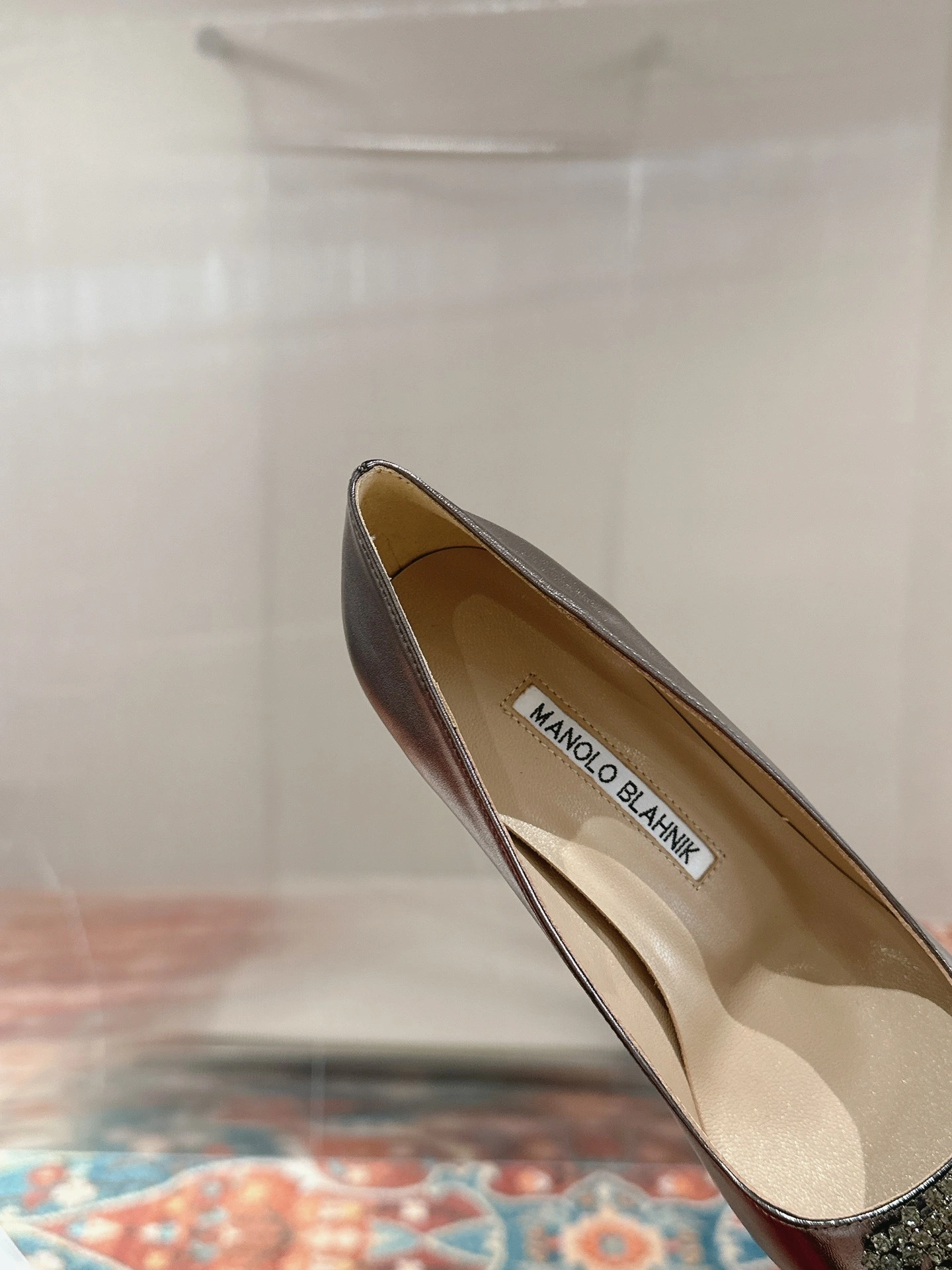 COCO-- M19o8o 223-1497-0408 Heel height：7CM cowhide item:D-X158F2510