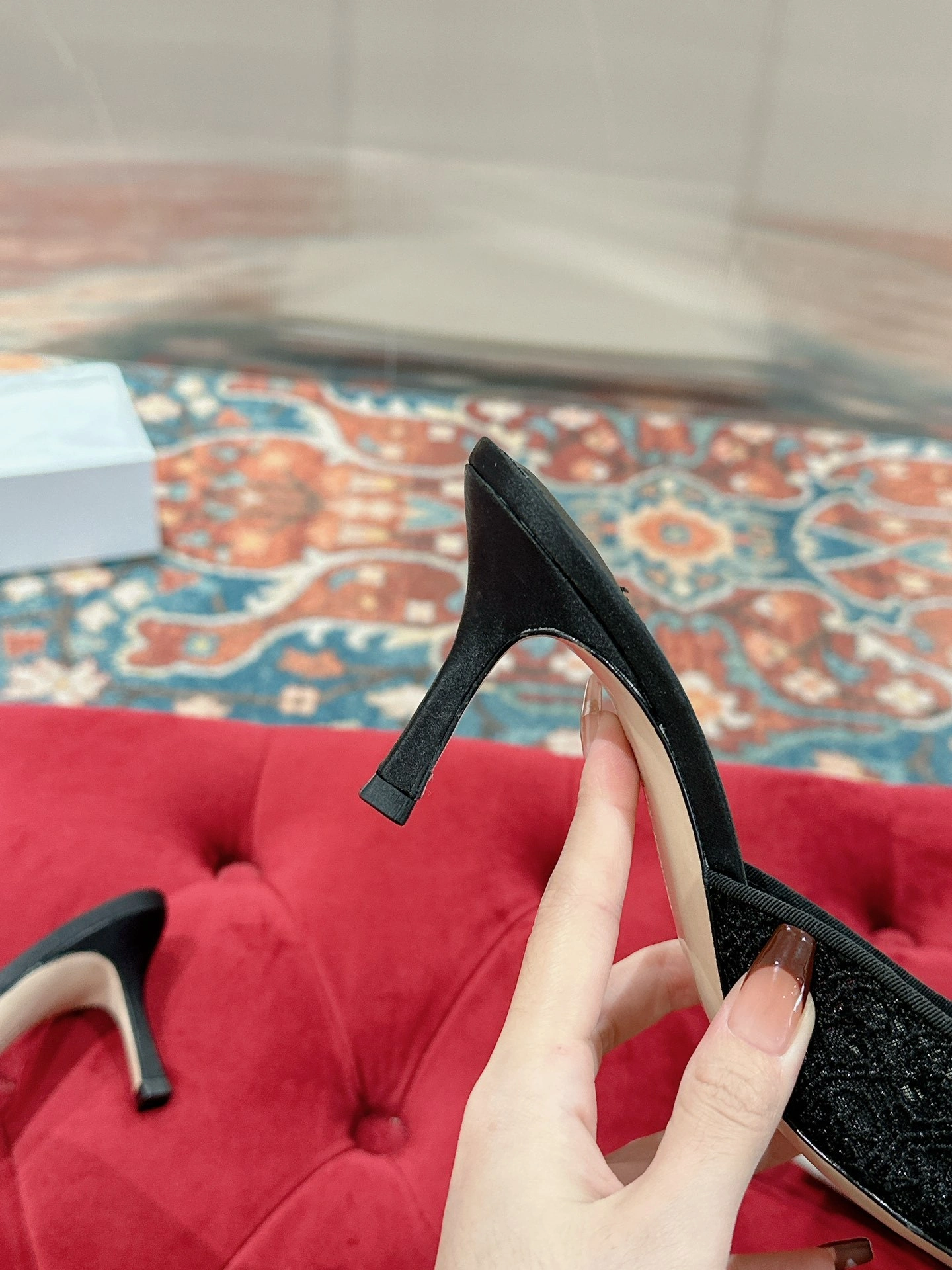 COCO-- M19o8o 422-1398-975O Heel height：7CM item:D-X158F1221