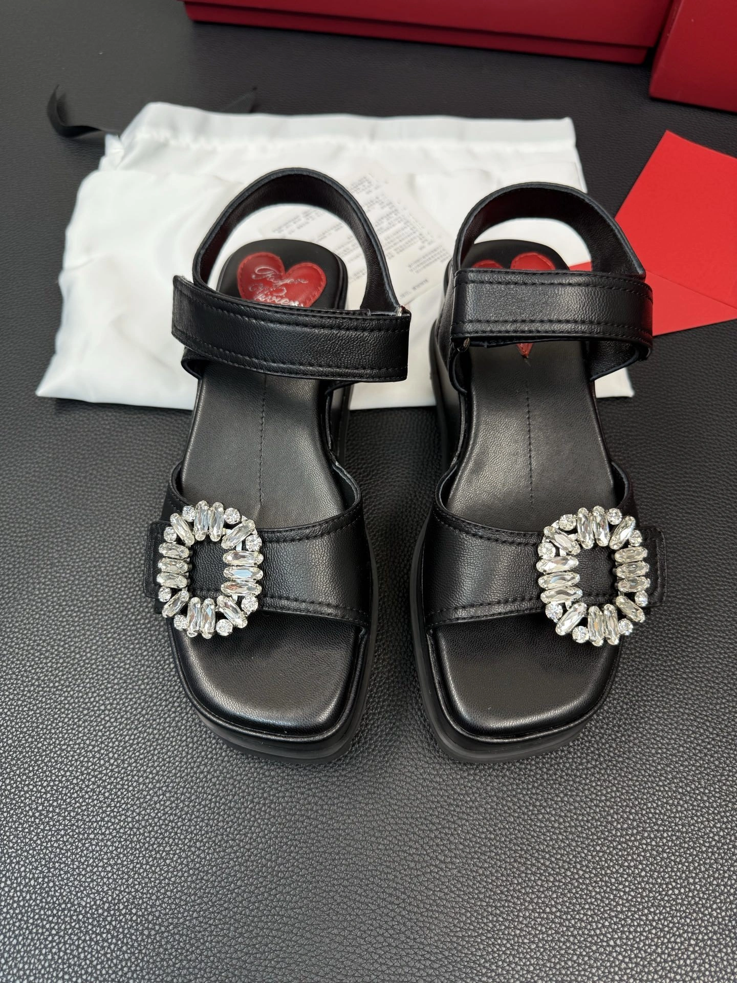 COCO-- RO65R RVW7754239091TB999 Thick soles：7cm cowhide item:E-X062F0605
