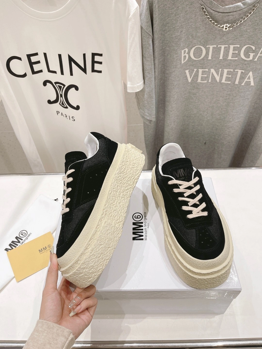 COCO-- S59WS0221P6389T8013 Thick soles：4CM runner Calfskin item:D-X032C0617