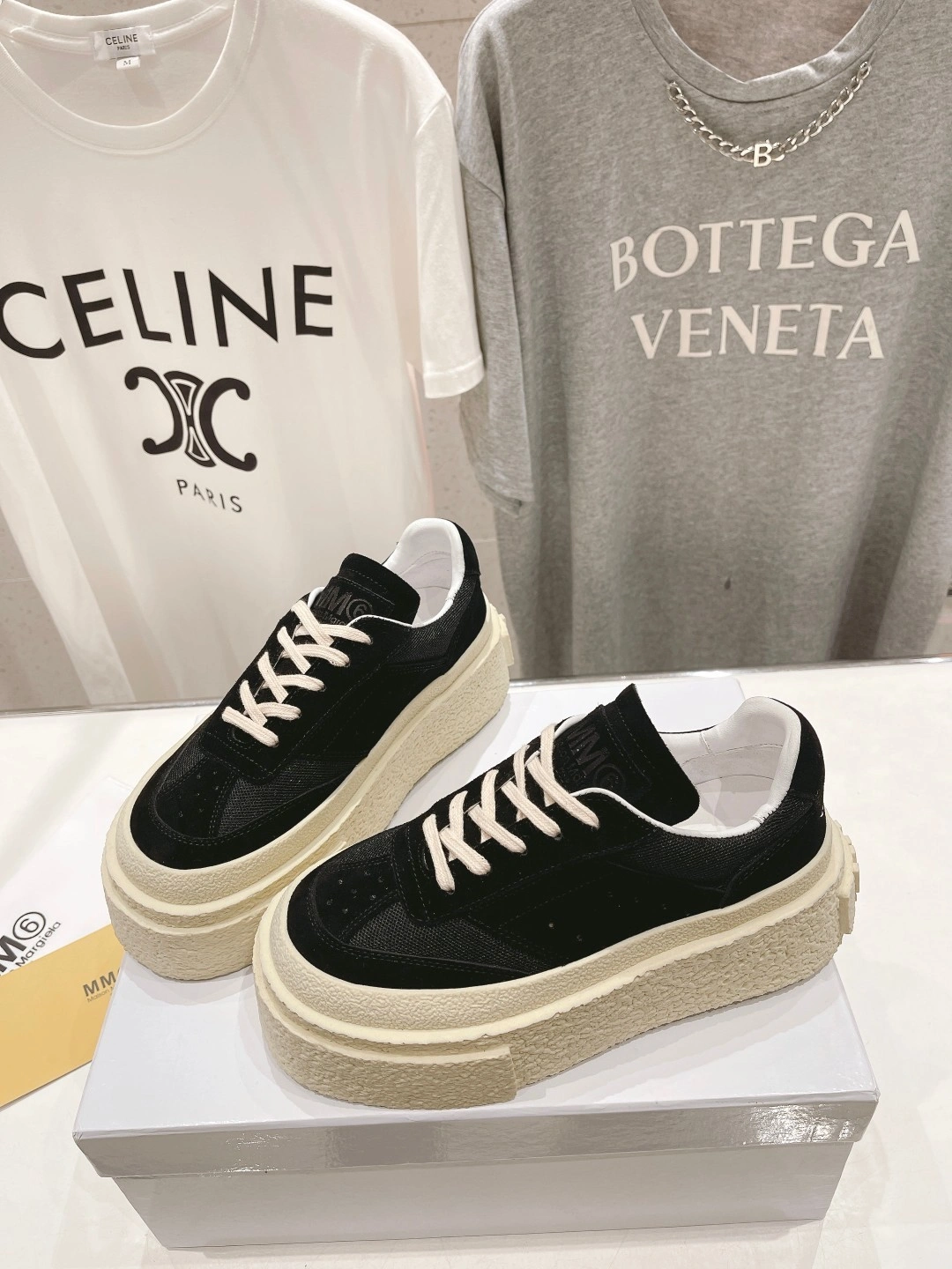COCO-- S59WS0221P6389T8013 Thick soles：4CM runner Calfskin item:D-X032C0617