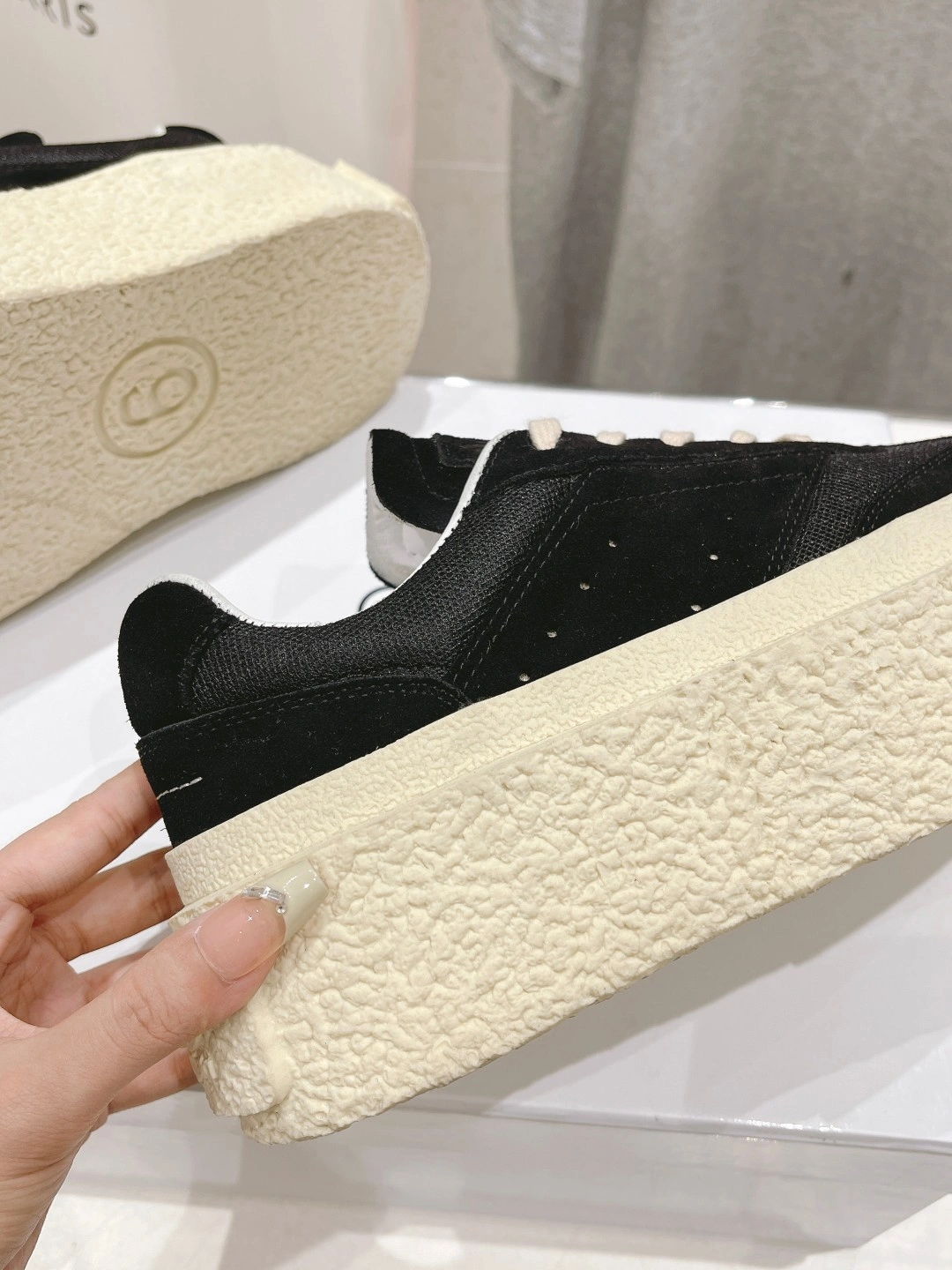 COCO-- S59WS0221P6389T8013 Thick soles：4CM runner Calfskin item:D-X032C0617