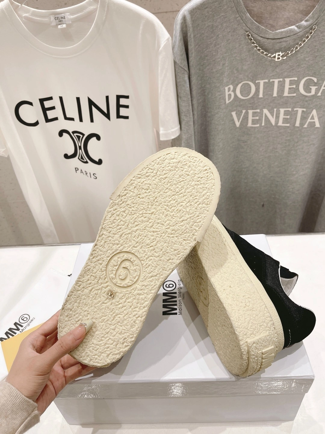 COCO-- S59WS0221P6389T8013 Thick soles：4CM runner Calfskin item:D-X032C0617