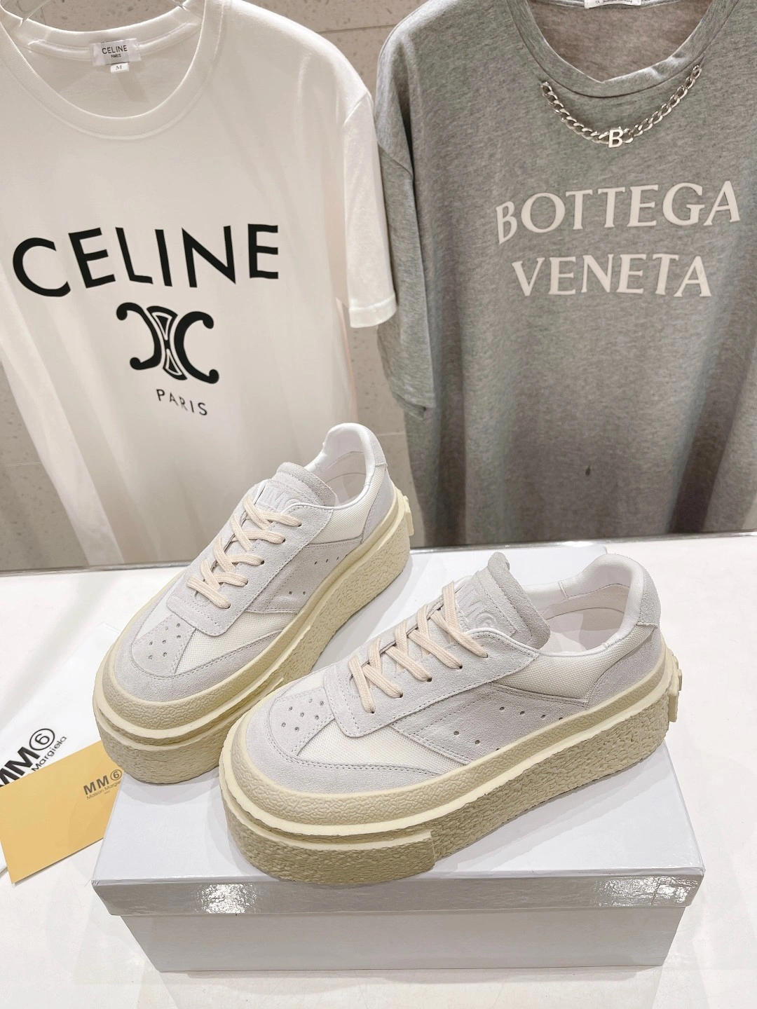 COCO-- S59WS0221P6389T8055 Thick soles：4CM runner Calfskin item:D-X032C0616