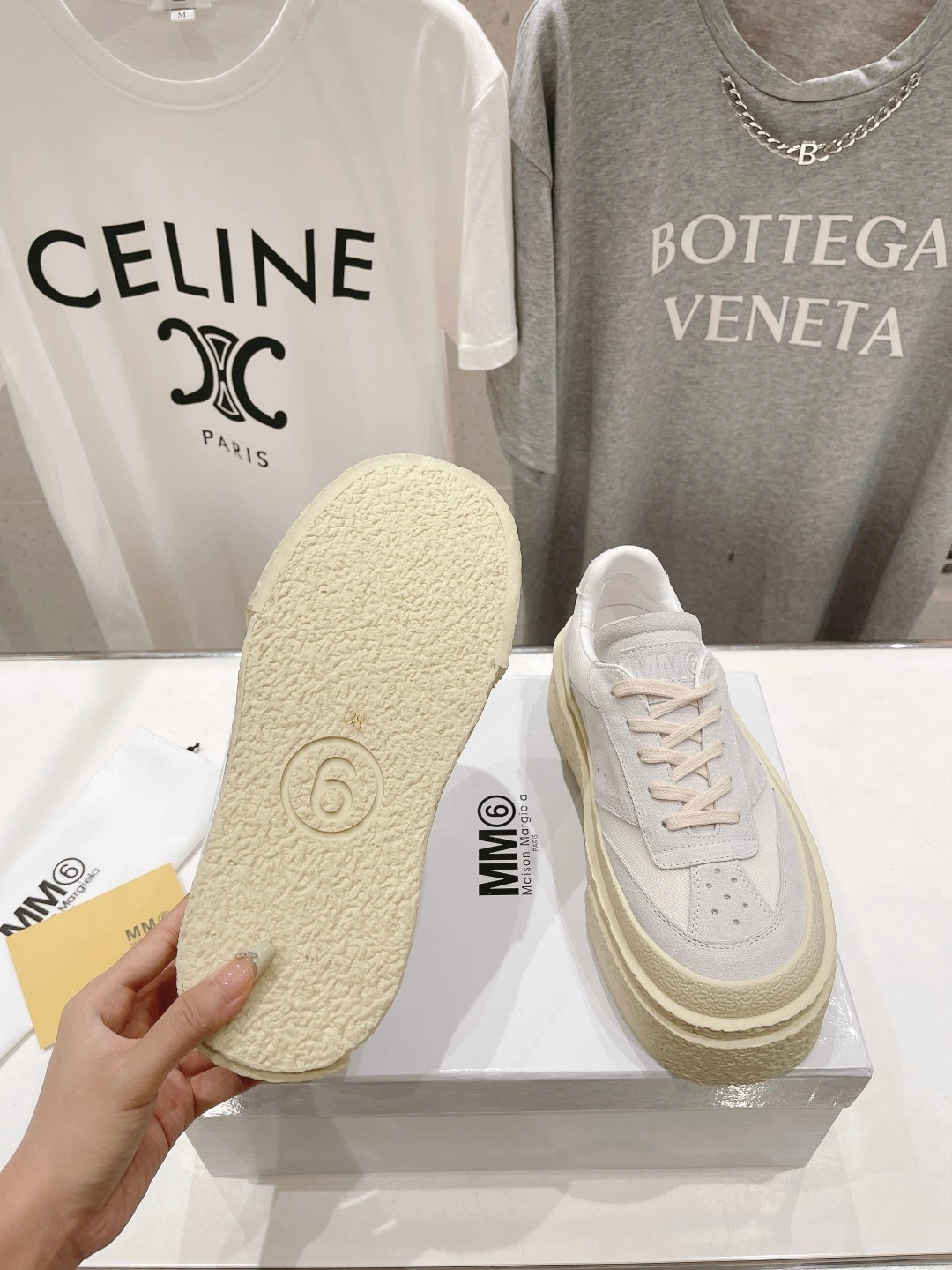 COCO-- S59WS0221P6389T8055 Thick soles：4CM runner Calfskin item:D-X032C0616