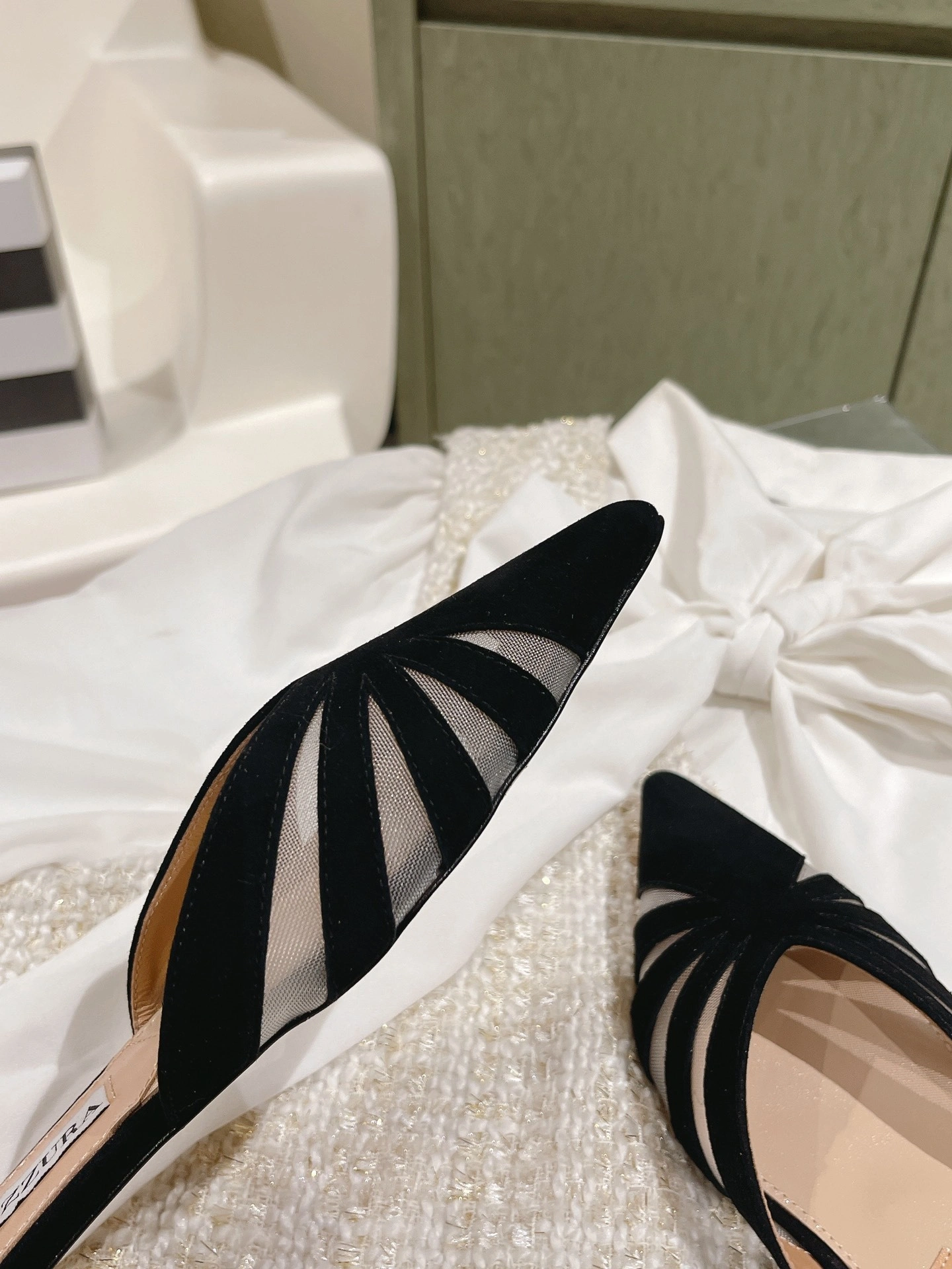 COCO-- TSYFLAM0-MSU-000 Heel height：1CM waxed skin sheepskin item:D-X032C1487