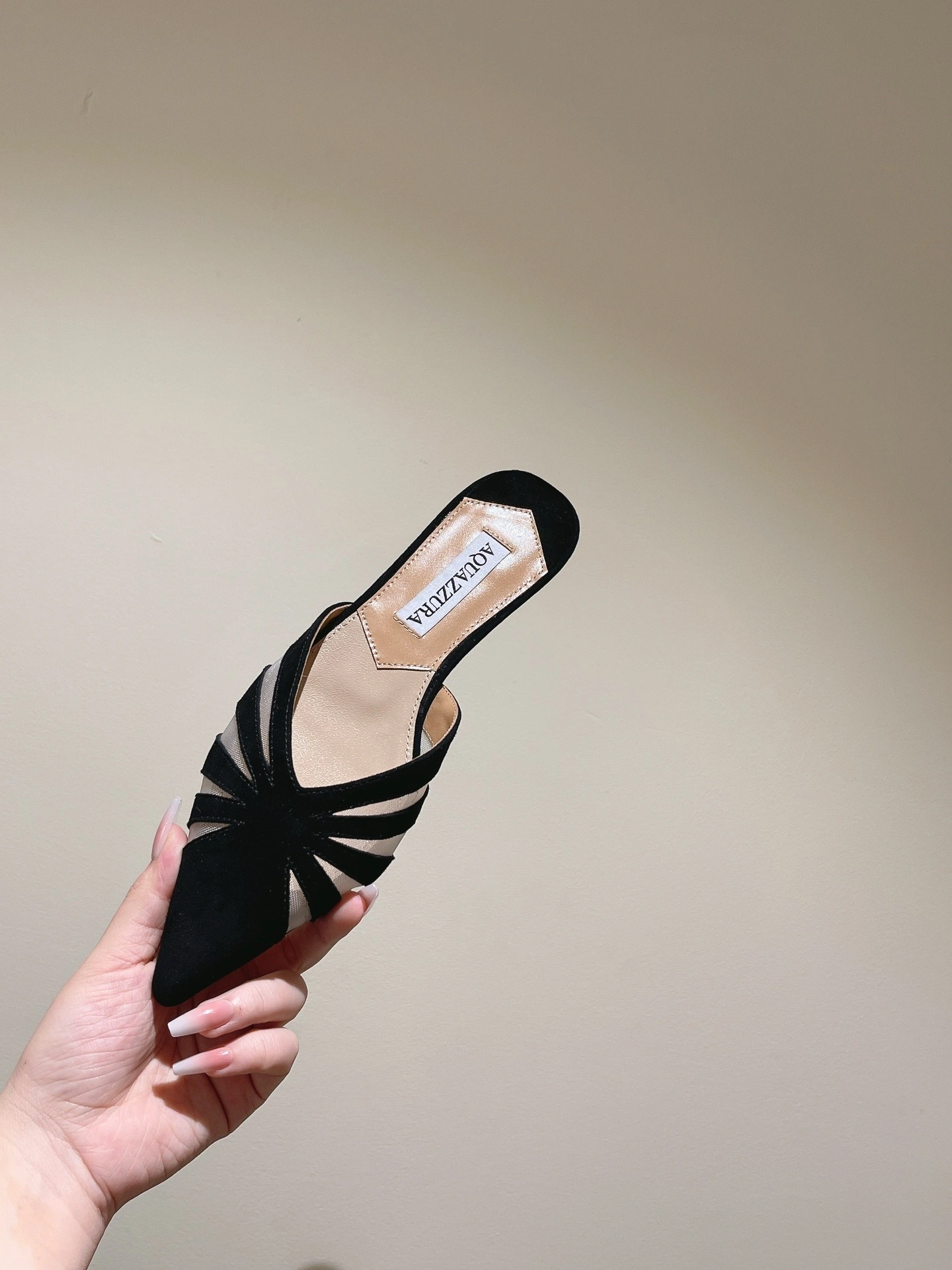 COCO-- TSYFLAM0-MSU-000 Heel height：1CM waxed skin sheepskin item:D-X032C1487