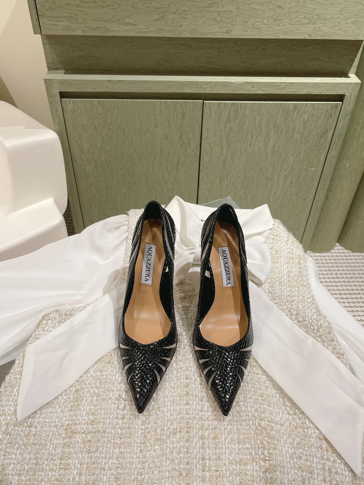 COCO-- TSYHIGP0-MKH-000 Heel height：10CM waxed skin sheepskin item:D-X032C1490