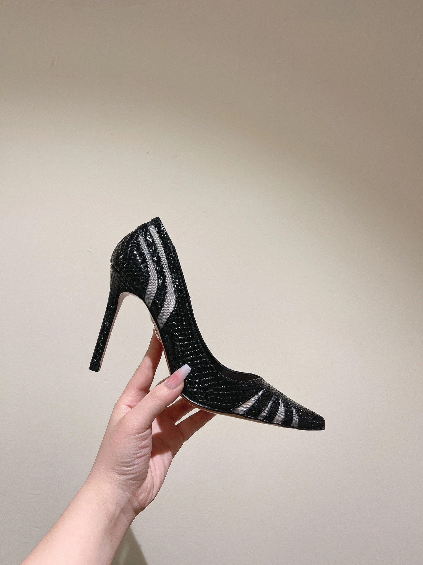 COCO-- TSYHIGP0-MKH-000 Heel height：10CM waxed skin sheepskin item:D-X032C1490