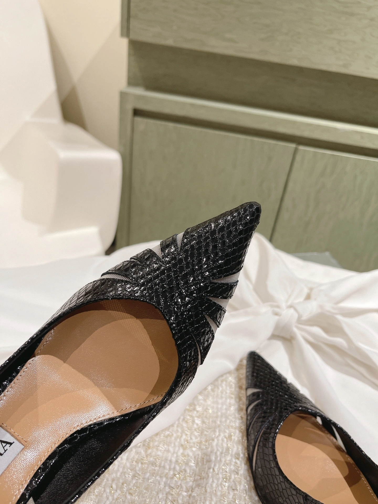 COCO-- TSYHIGP0-MKH-000 Heel height：10CM waxed skin sheepskin item:D-X032C1490