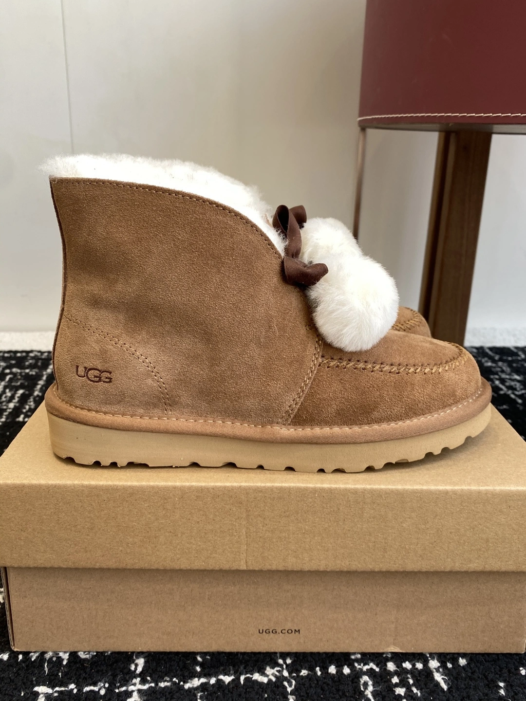 COCO-- U66 1153517-CHE sheepskin wool item:E-X000K1229