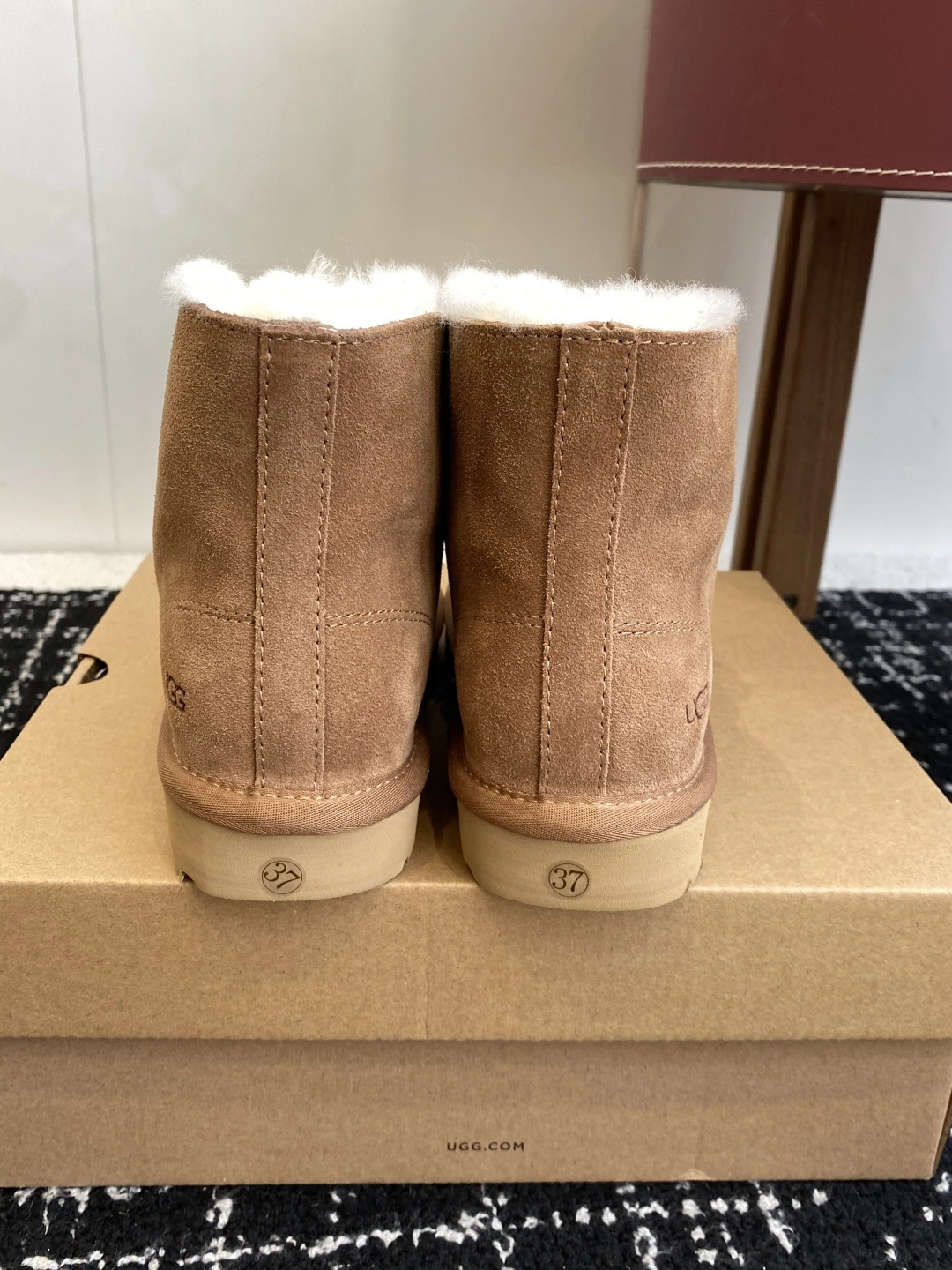 COCO-- U66 1153517-CHE sheepskin wool item:E-X000K1229