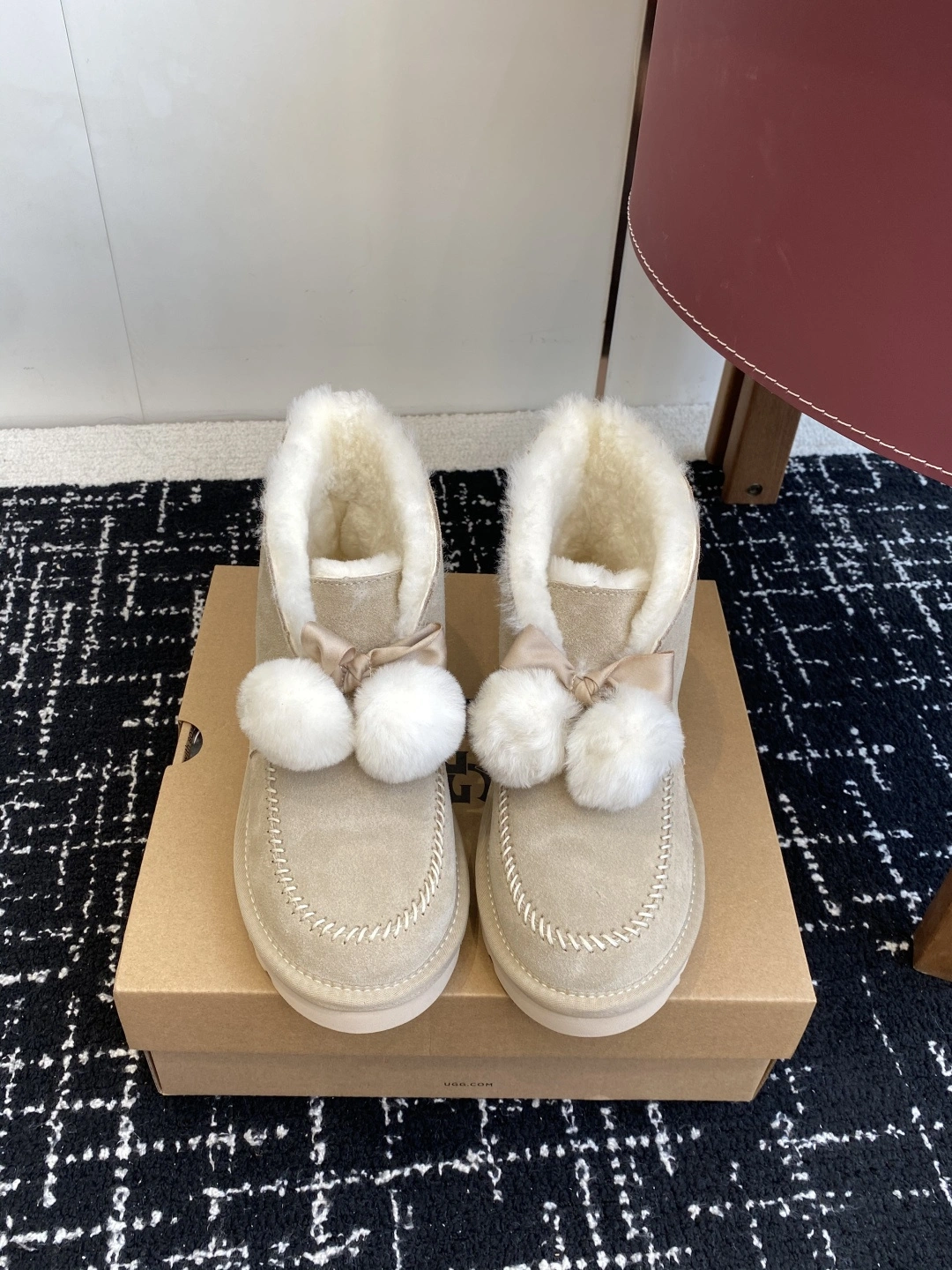 COCO-- U66 1153517-SWD sheepskin wool item:E-X000K1230