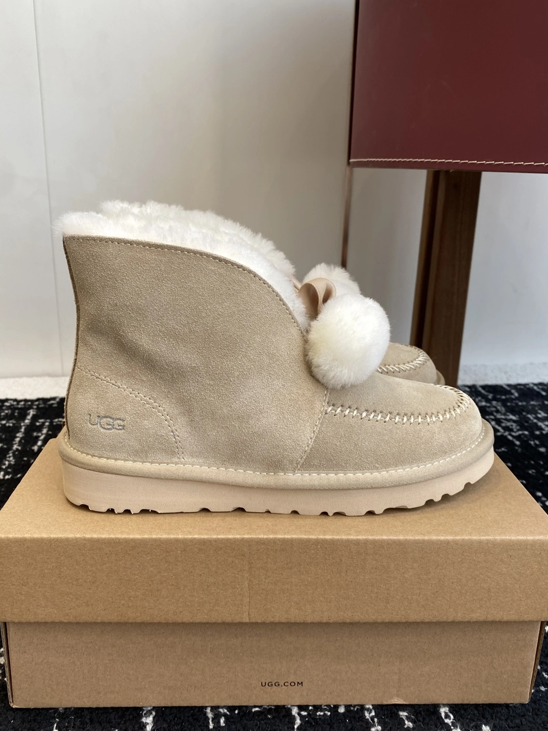 COCO-- U66 1153517-SWD sheepskin wool item:E-X000K1230