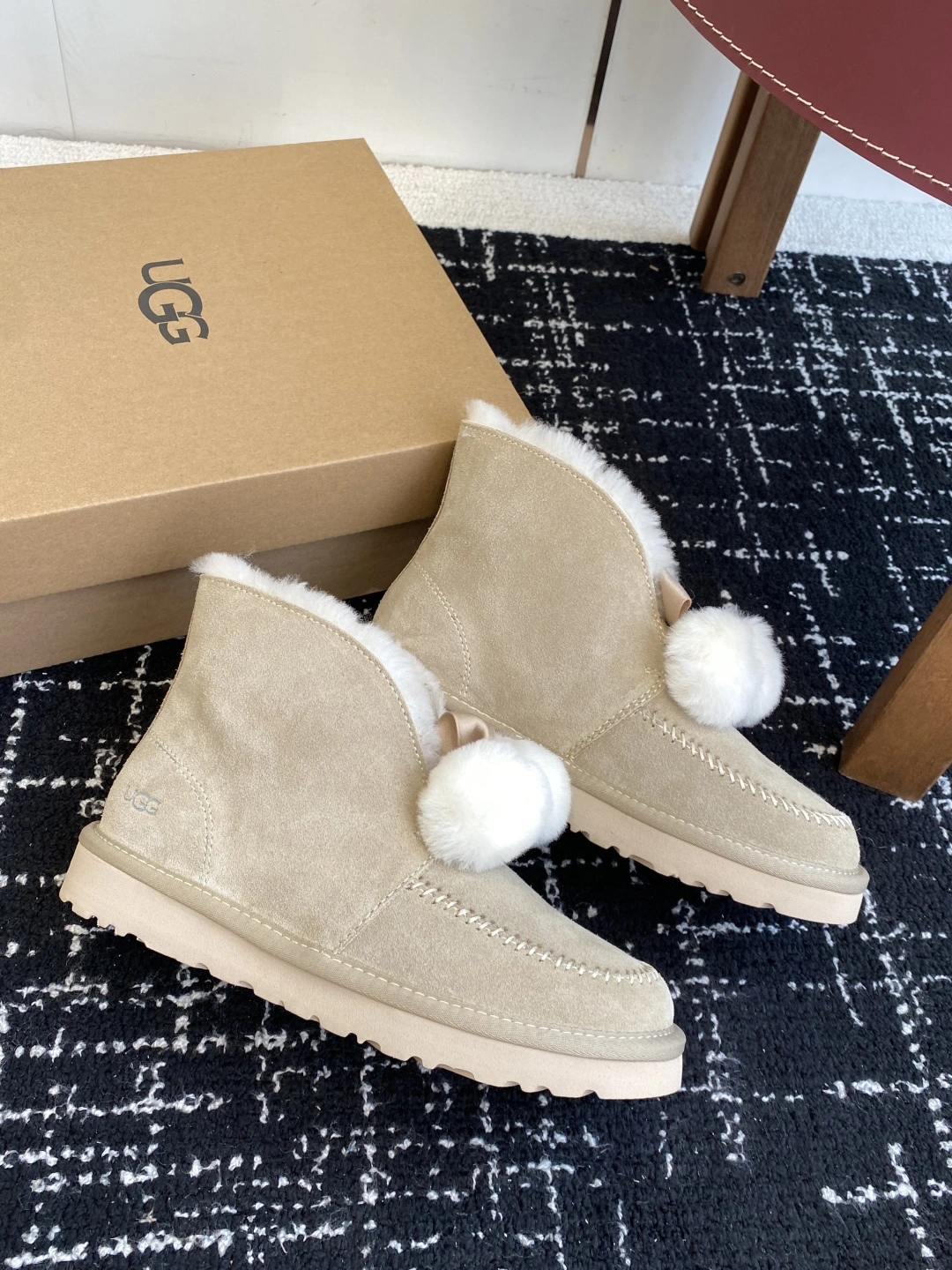 COCO-- U66 1153517-SWD sheepskin wool item:E-X000K1230