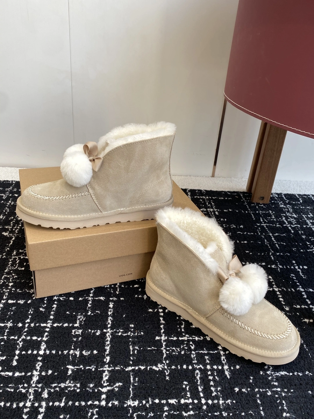COCO-- U66 1153517-SWD sheepskin wool item:E-X000K1230