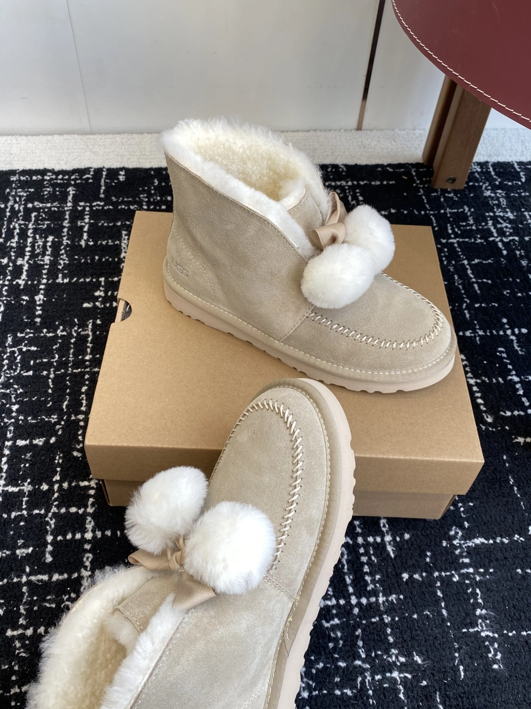 COCO-- U66 1153517-SWD sheepskin wool item:E-X000K1230