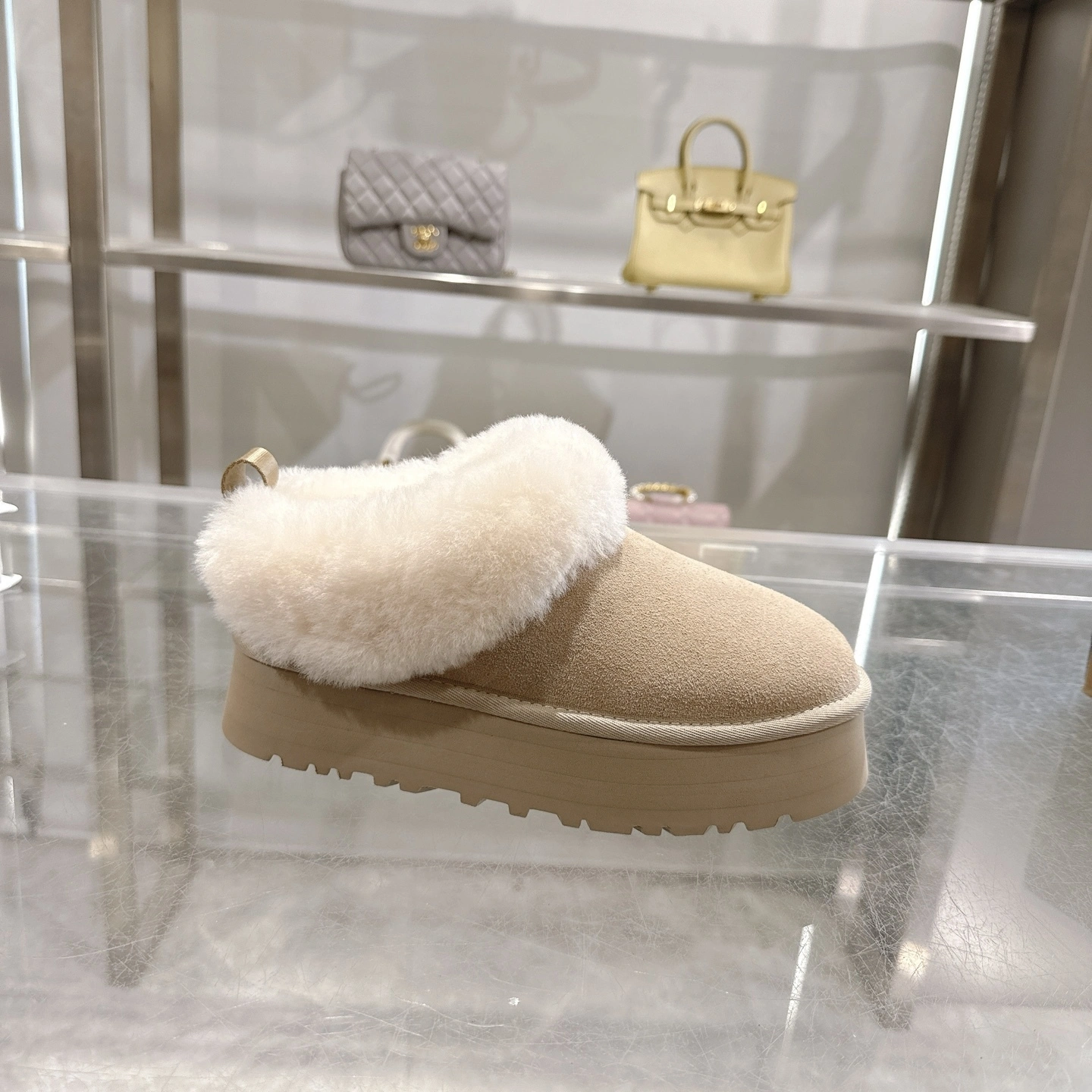 COCO-- U66 1171393-MDSD Slipper Evolution cowhide sheepskin item:E-X000K1232
