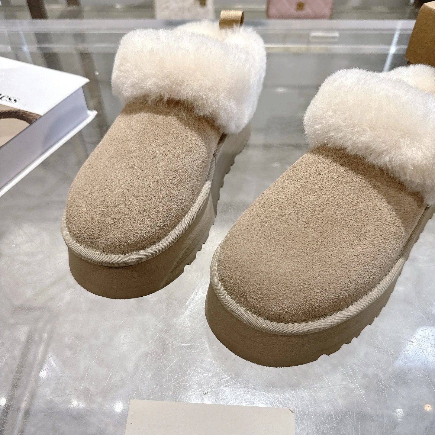 COCO-- U66 1171393-MDSD Slipper Evolution cowhide sheepskin item:E-X000K1232