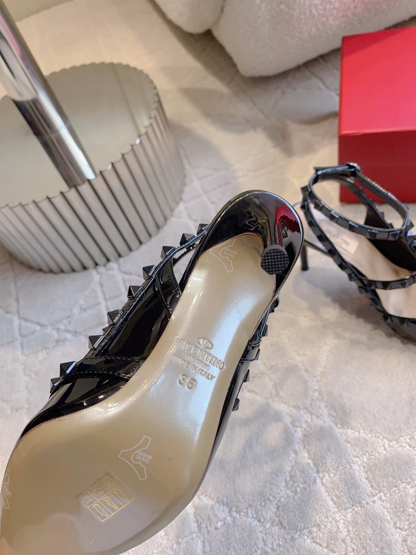 COCO-- V1859ti9o 1W0S0393YPX0NO cowhide sheepskin Heel height：9CM item:E-X230F2636
