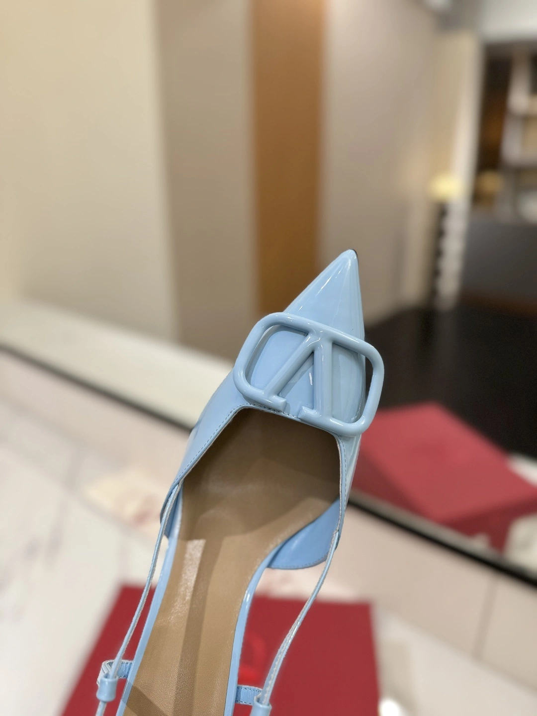 COCO-- V1859ti9o 2W2S0R01TMK097 Heel height：8CM goatskin item:E-X138C3042