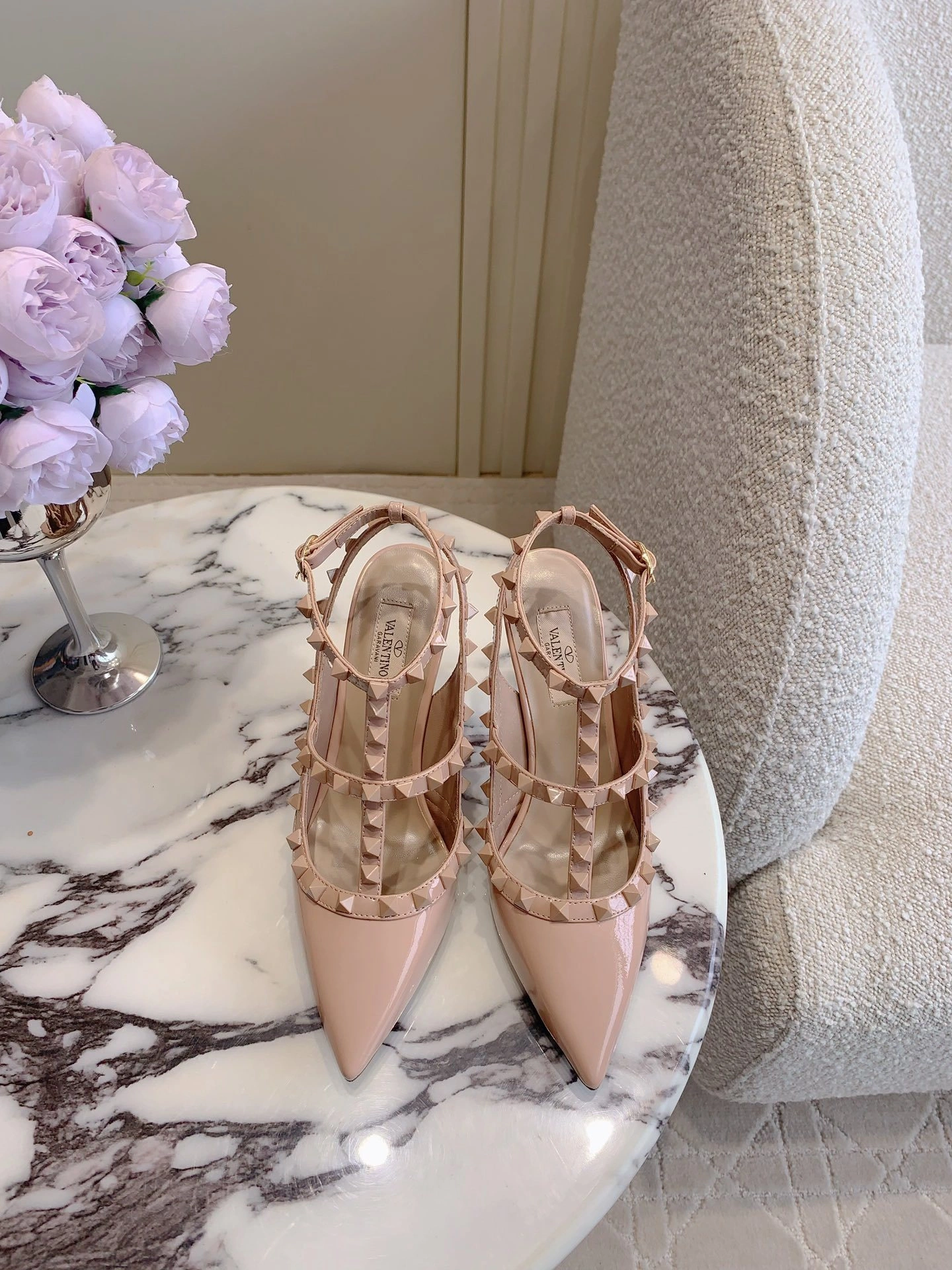 COCO-- V1859ti9o 3W0S0393YPXGF9 cowhide sheepskin Heel height：9CM item:E-X230F2635