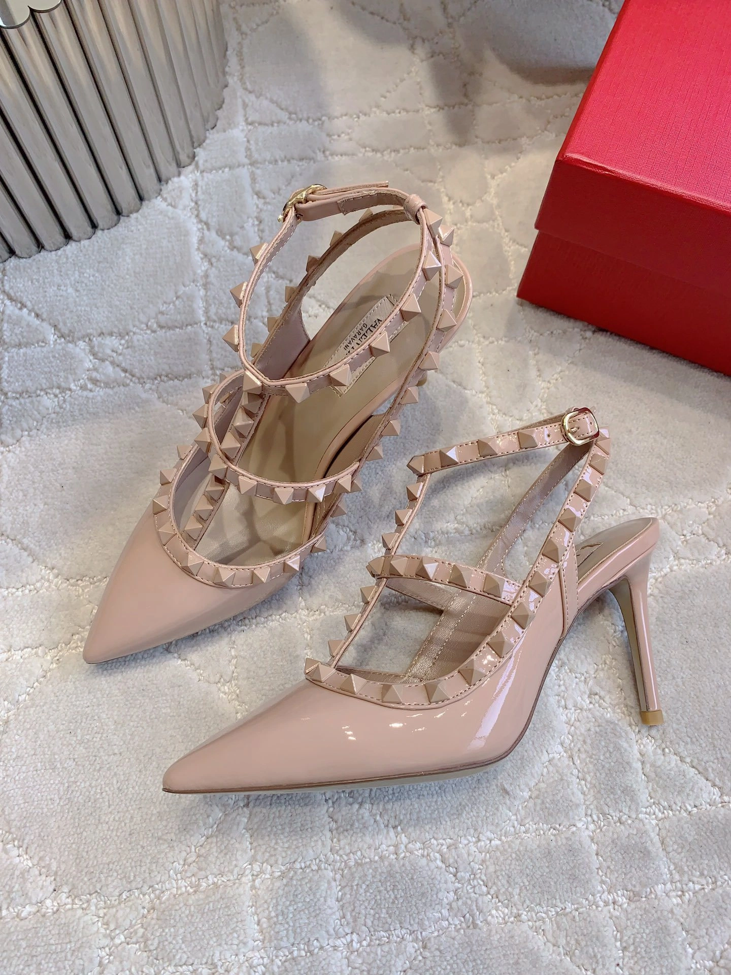 COCO-- V1859ti9o 3W0S0393YPXGF9 cowhide sheepskin Heel height：9CM item:E-X230F2635
