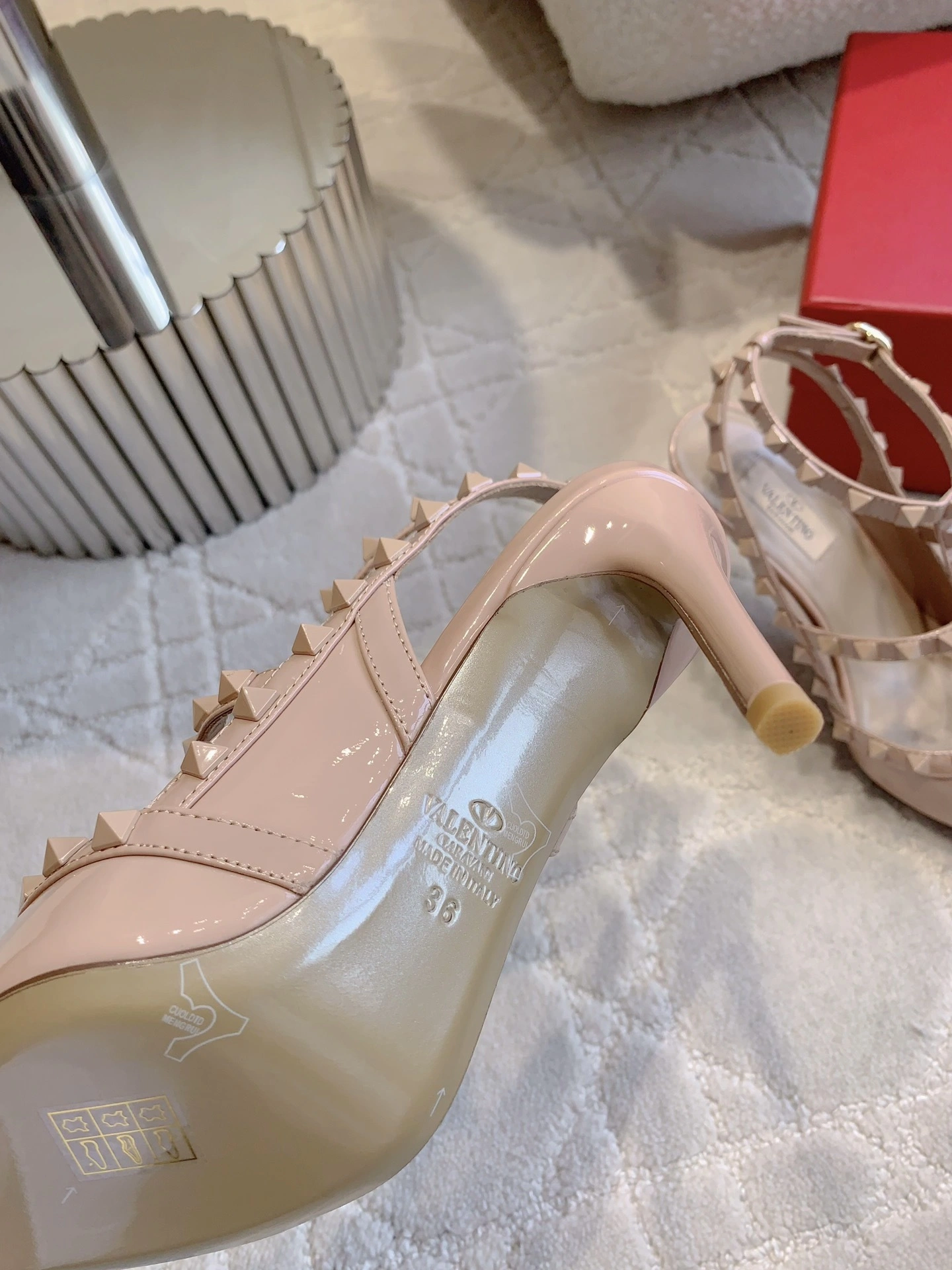 COCO-- V1859ti9o 3W0S0393YPXGF9 cowhide sheepskin Heel height：9CM item:E-X230F2635