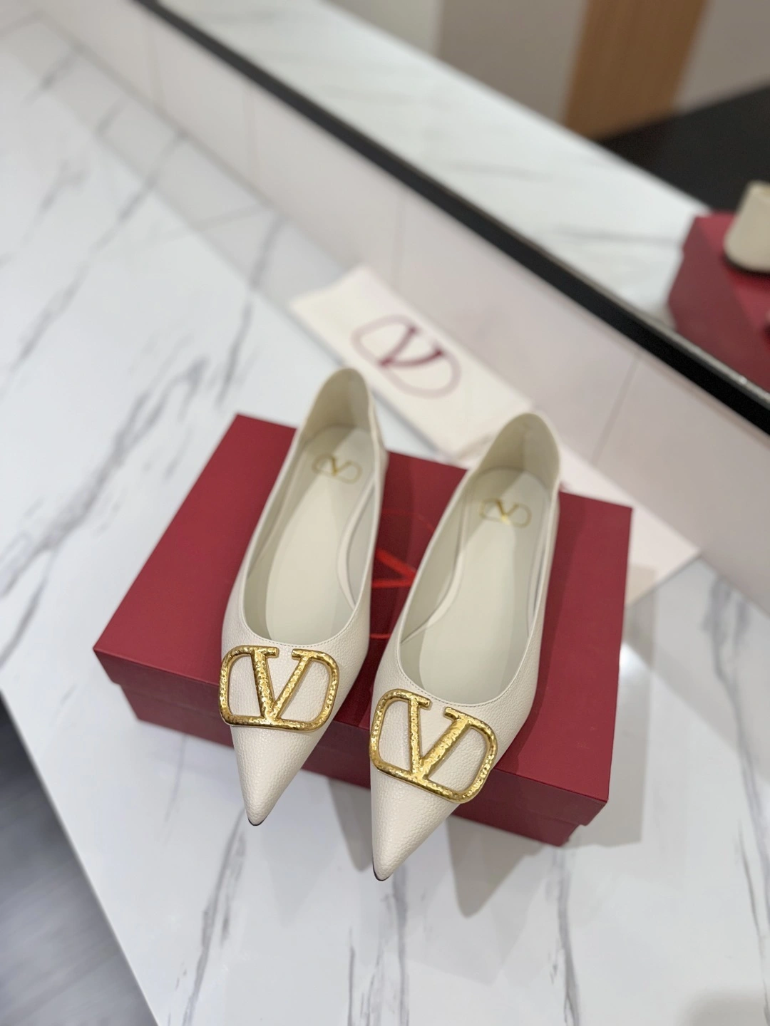 COCO-- V1859ti9o 4W2S0BH4RZRI16 Heel height：1CM goatskin Calfskin item:E-X138C3031