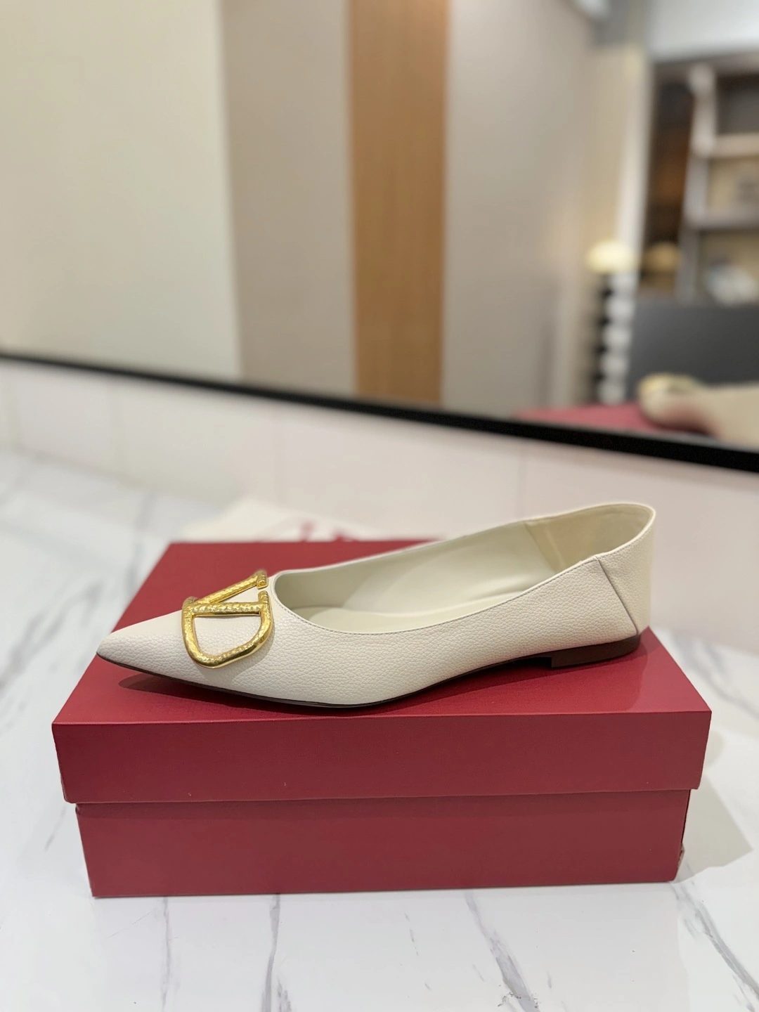 COCO-- V1859ti9o 4W2S0BH4RZRI16 Heel height：1CM goatskin Calfskin item:E-X138C3031