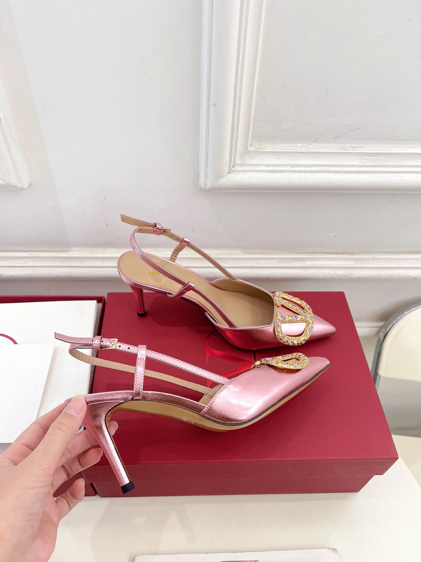 COCO-- V1859ti9o 6W2S0R01LUYBSV cowhide heel-height ：8cm item:E-X002F1910