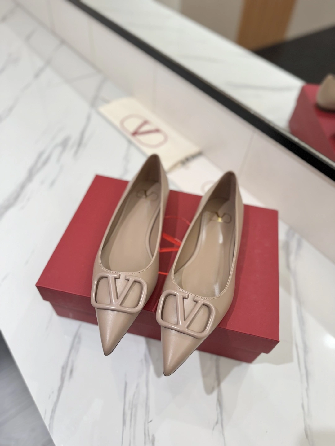COCO-- V1859ti9o TW2S0T72MZFP45 Heel height：1CM goatskin Calfskin item:E-X138C3029