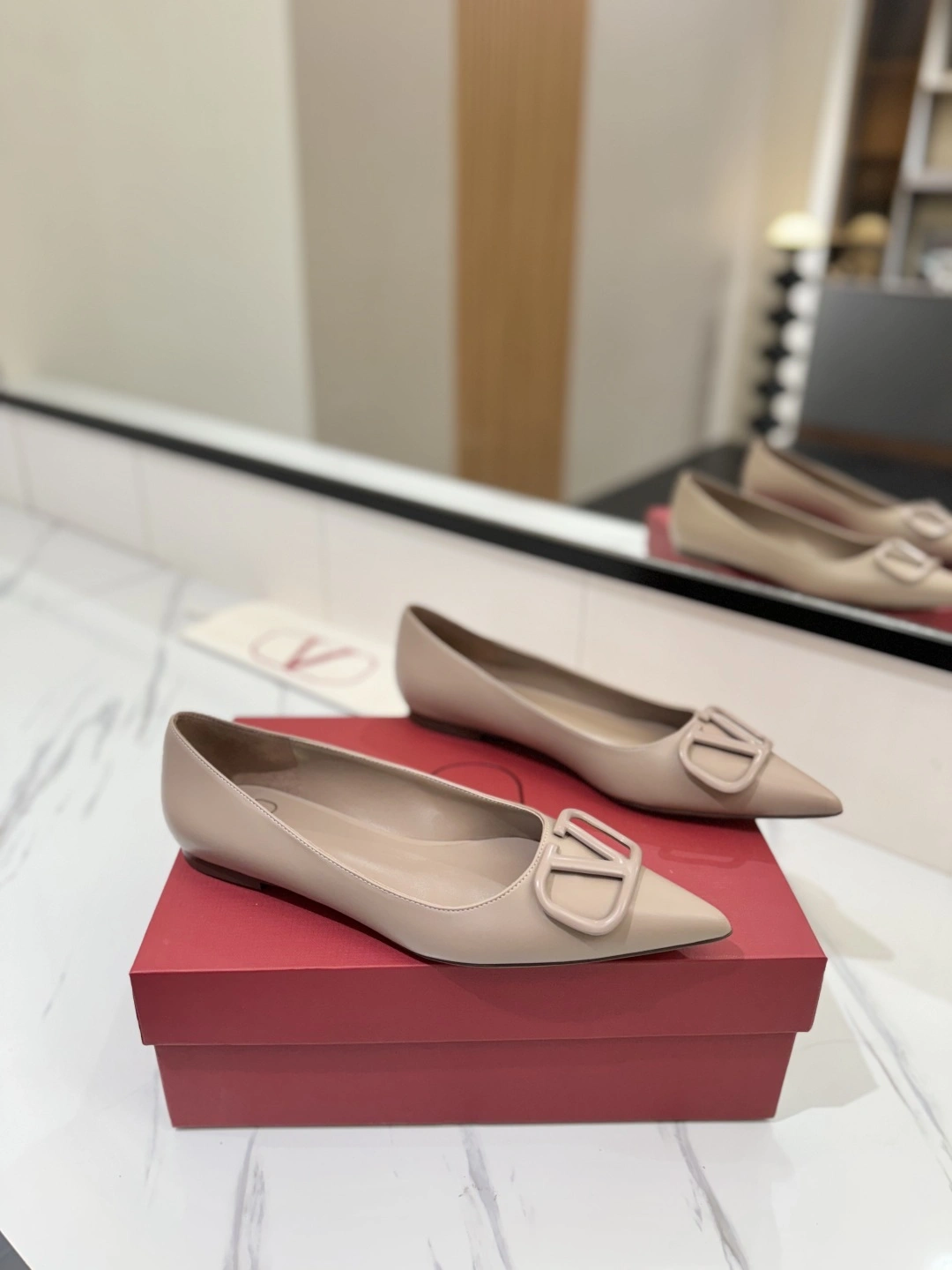 COCO-- V1859ti9o TW2S0T72MZFP45 Heel height：1CM goatskin Calfskin item:E-X138C3029