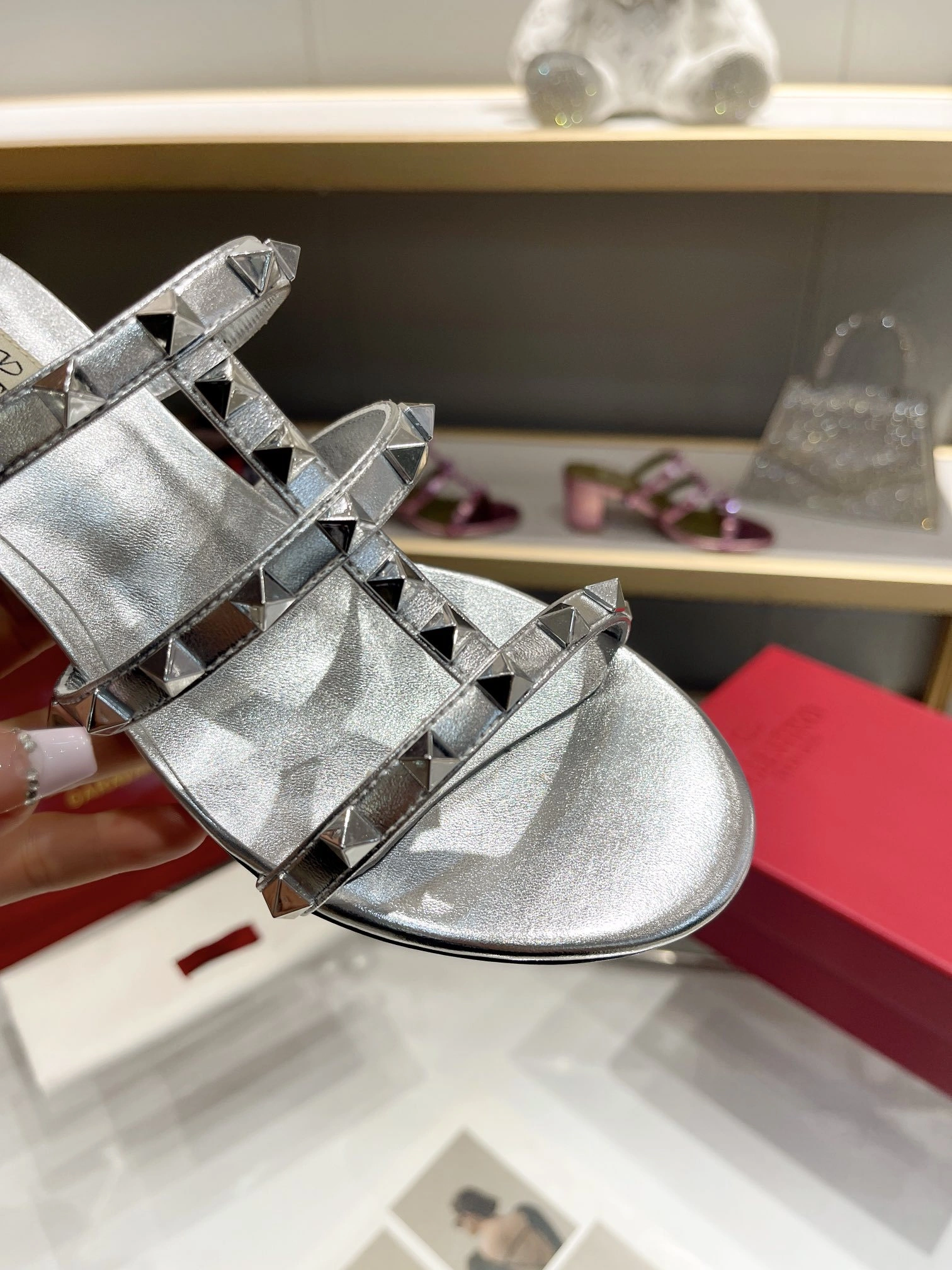 COCO-- V1859ti9o WS0C47WRPS13 Heel height：6CM cowhide sheepskin item:E-X158E1449W