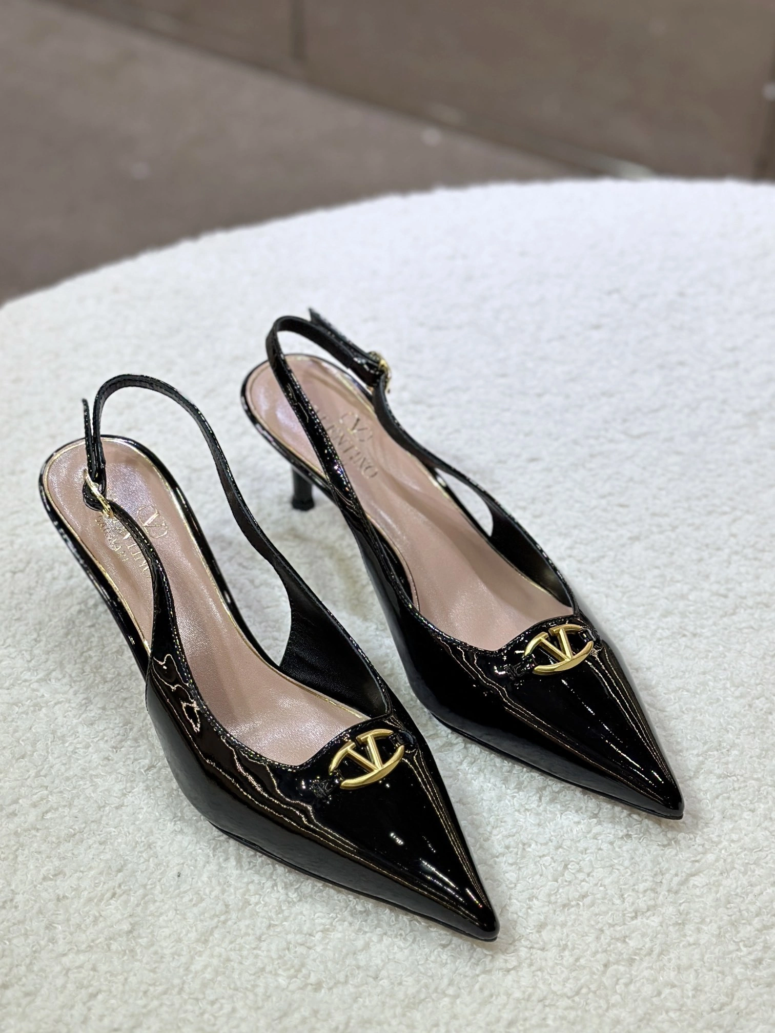 COCO-- V1859ti9o WS0JB7LHS0NO Heel height：6CM Calfskin sheepskin item:E-X187A1038