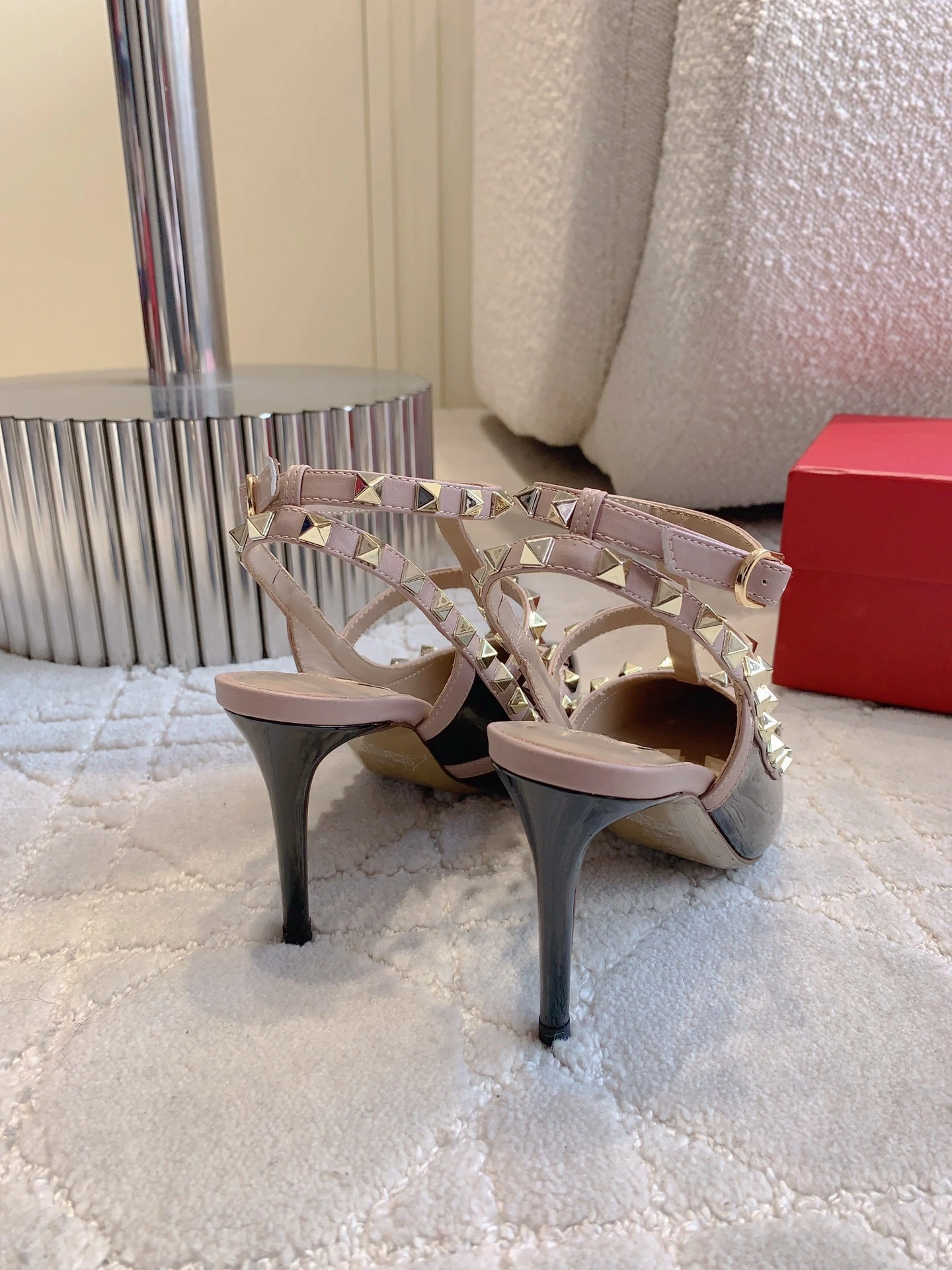 COCO-- V1859ti9o ZW2S0393VNWN91 cowhide sheepskin Heel height：9CM item:E-X230F2626