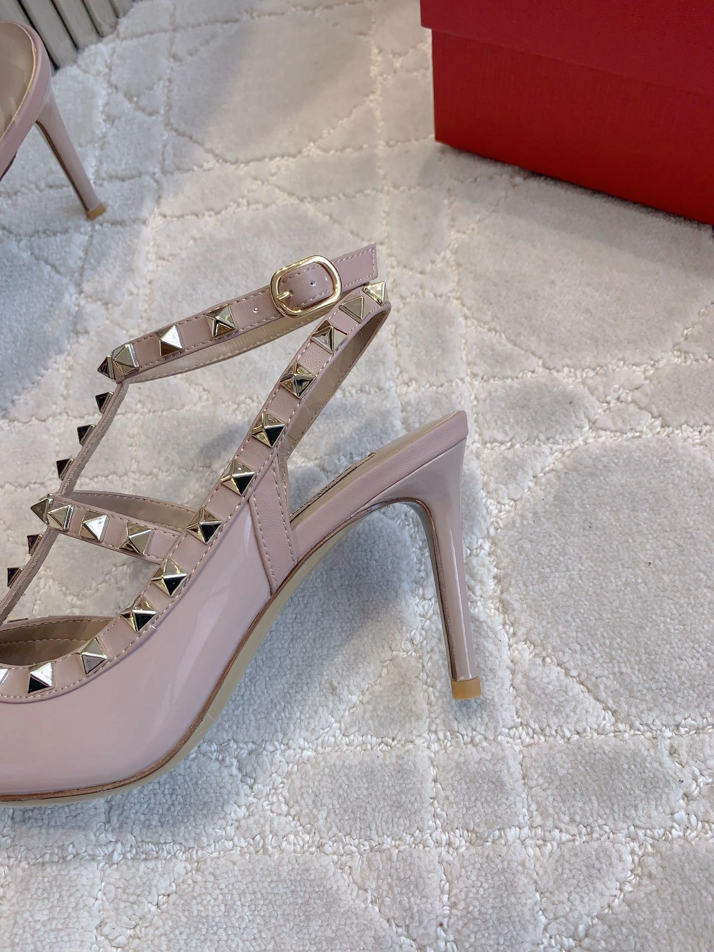 COCO-- V1859ti9o ZW2S0393VNWP45 cowhide sheepskin Heel height：9CM item:E-X230F2634